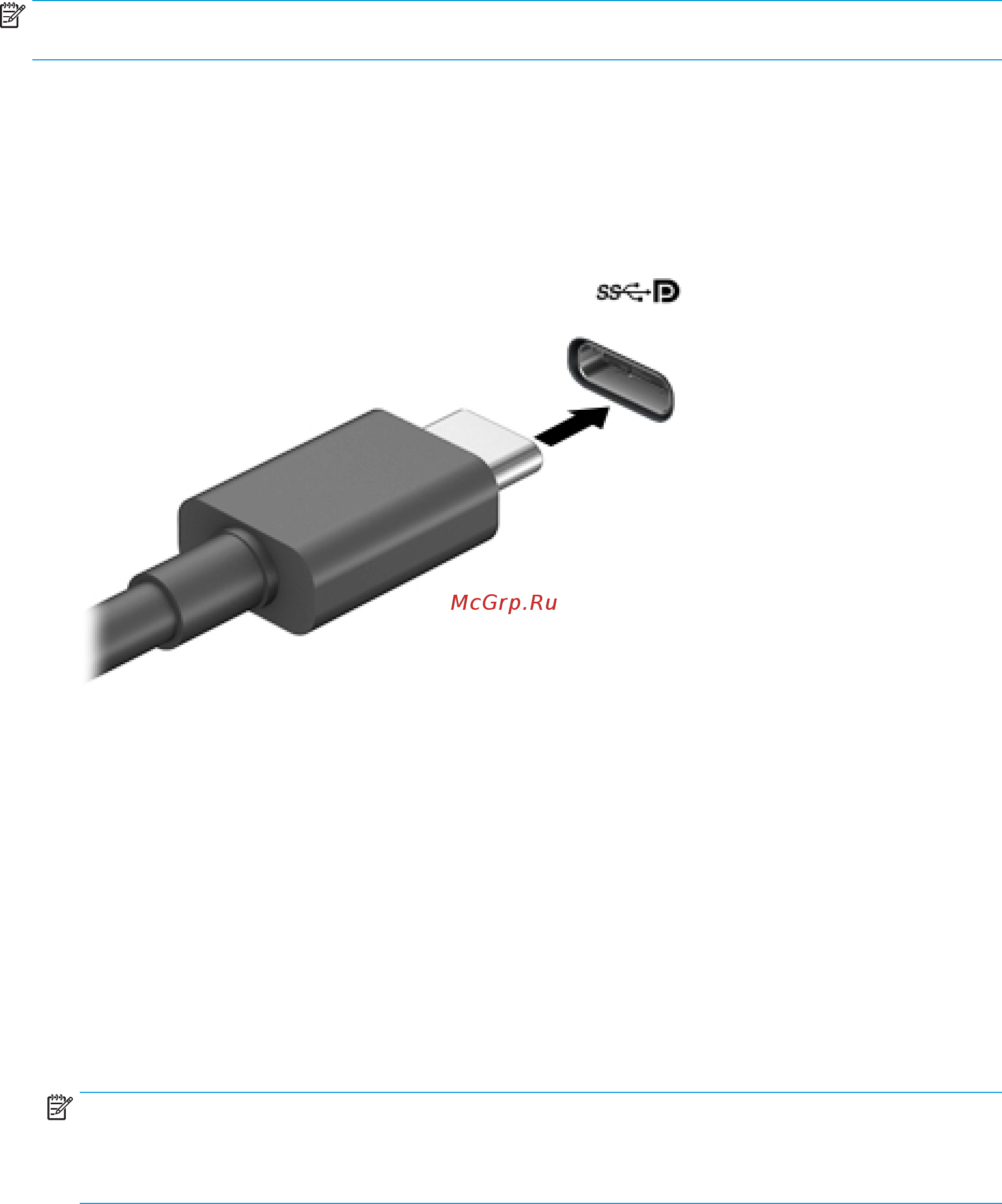 HP EliteBook 830 G6 9FT34EA [47/104] Подключение устройства displayport с использованием кабеля usb type c только на некоторых моделях