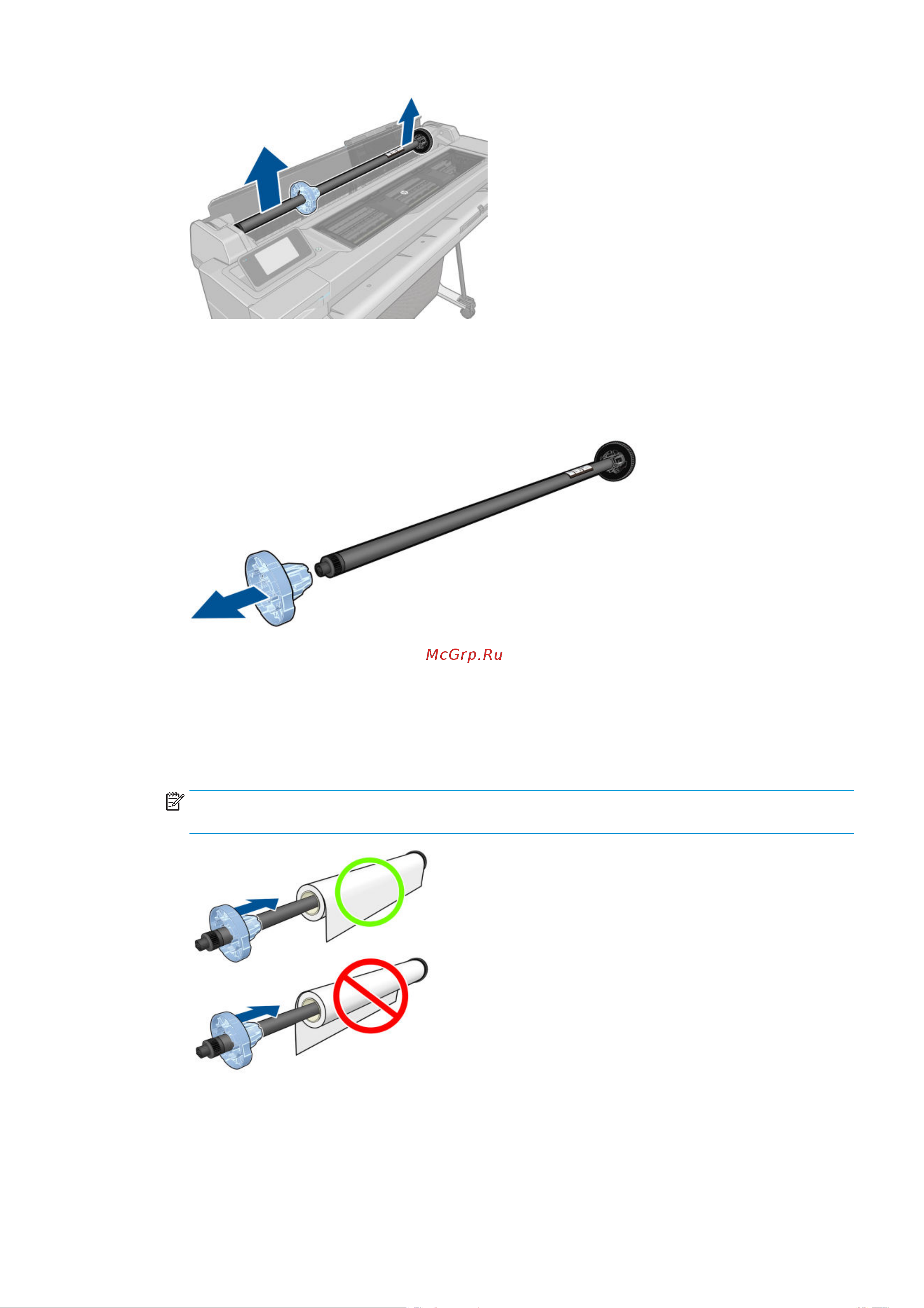 HP Designjet T125 (5ZY57A) Инструкция по эксплуатации онлайн [35/144] 567685