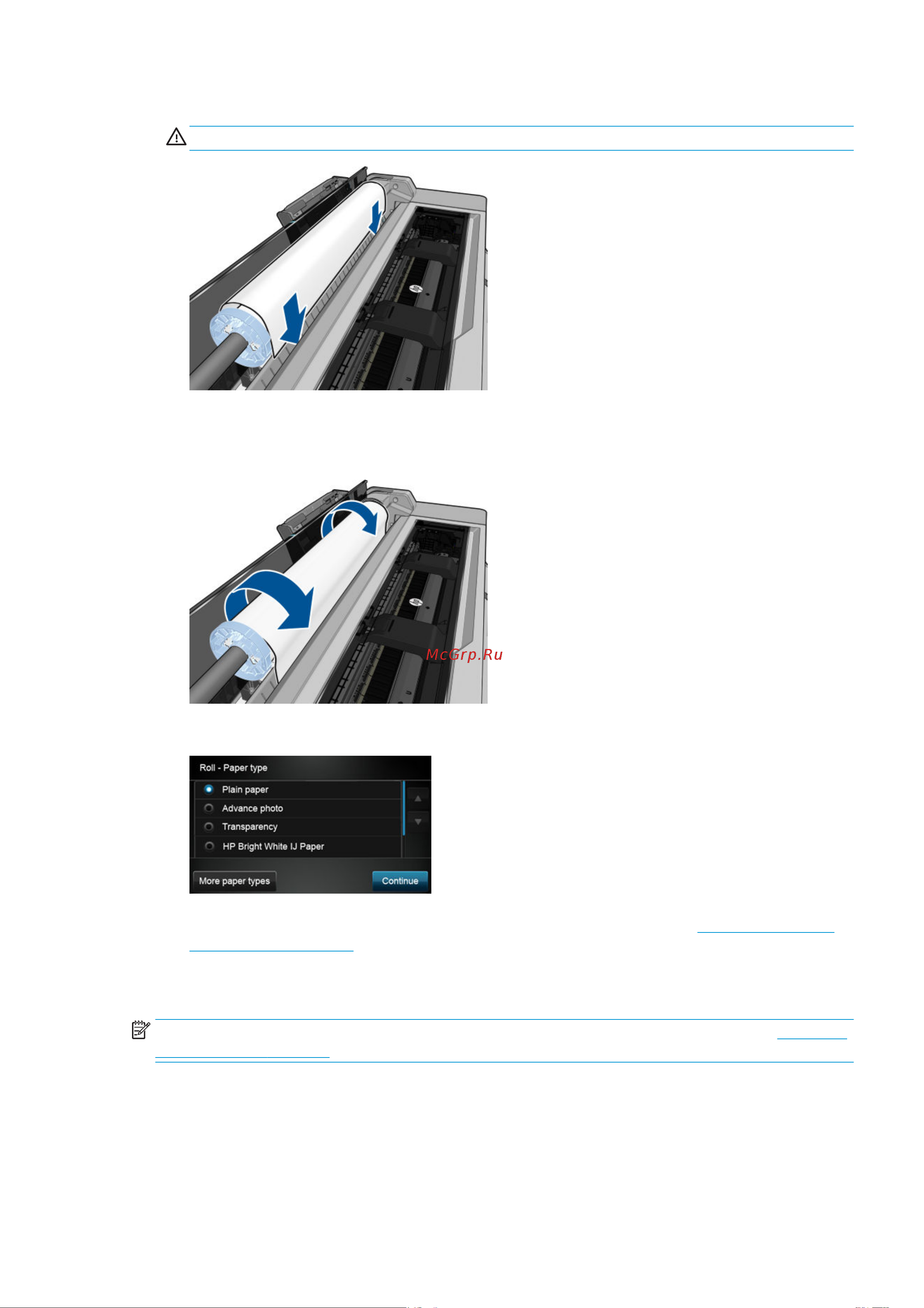 HP Designjet T125 (5ZY57A) Инструкция по эксплуатации онлайн [37/144] 567685