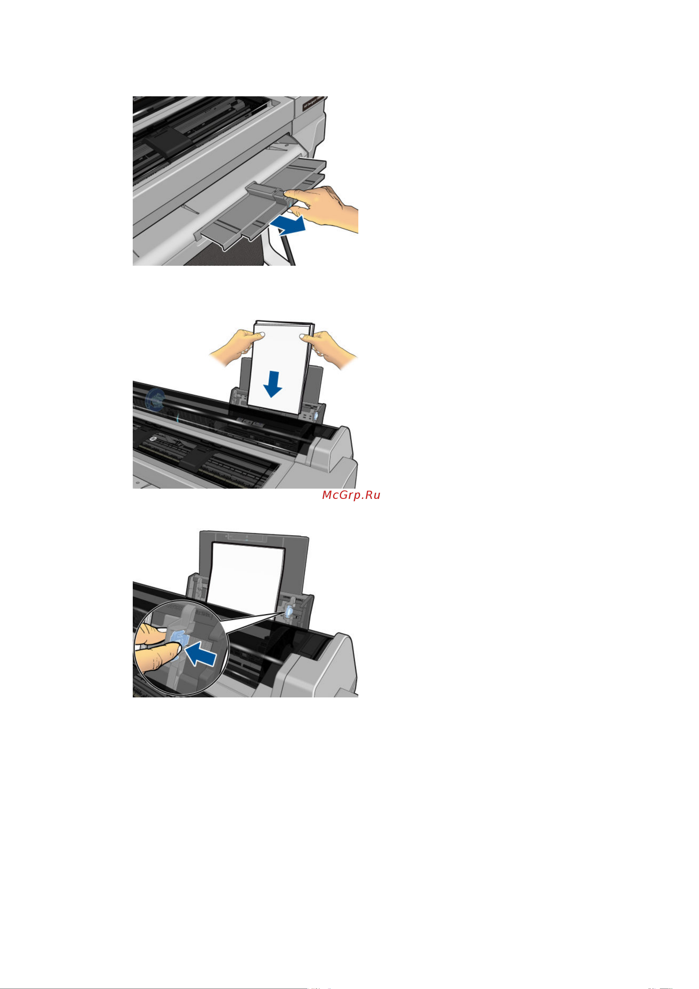 HP Designjet T125 (5ZY57A) [40/144] Просмотр сведений о бумаге
