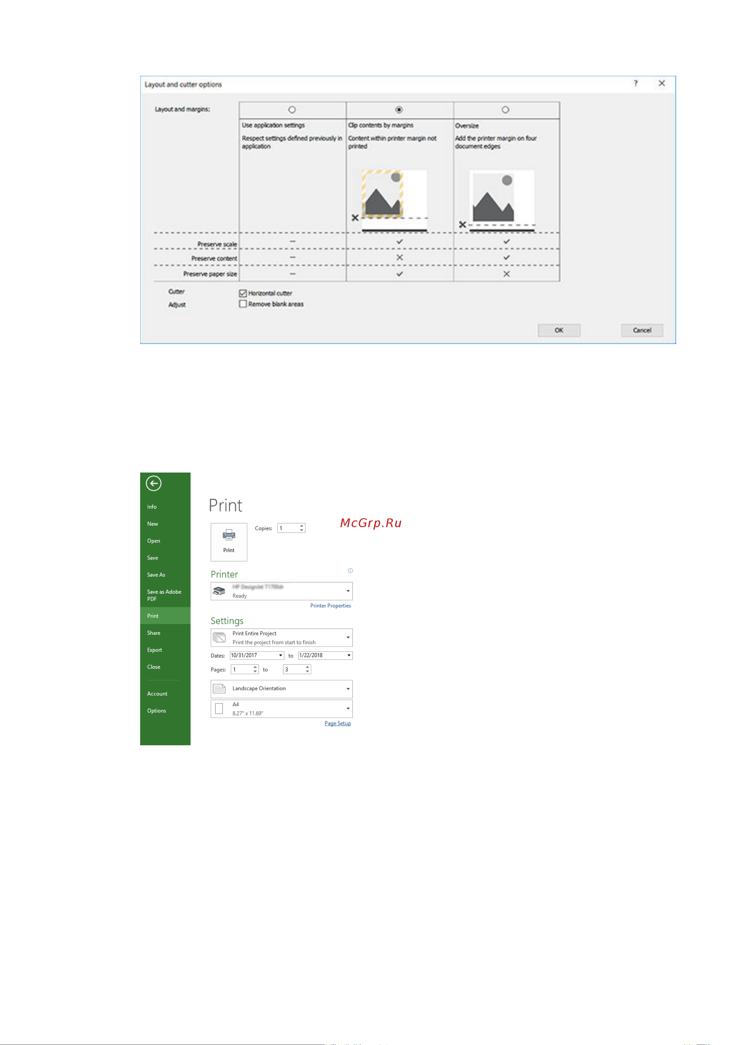 HP Designjet T125 (5ZY57A) [68/144] Использование microsoft project