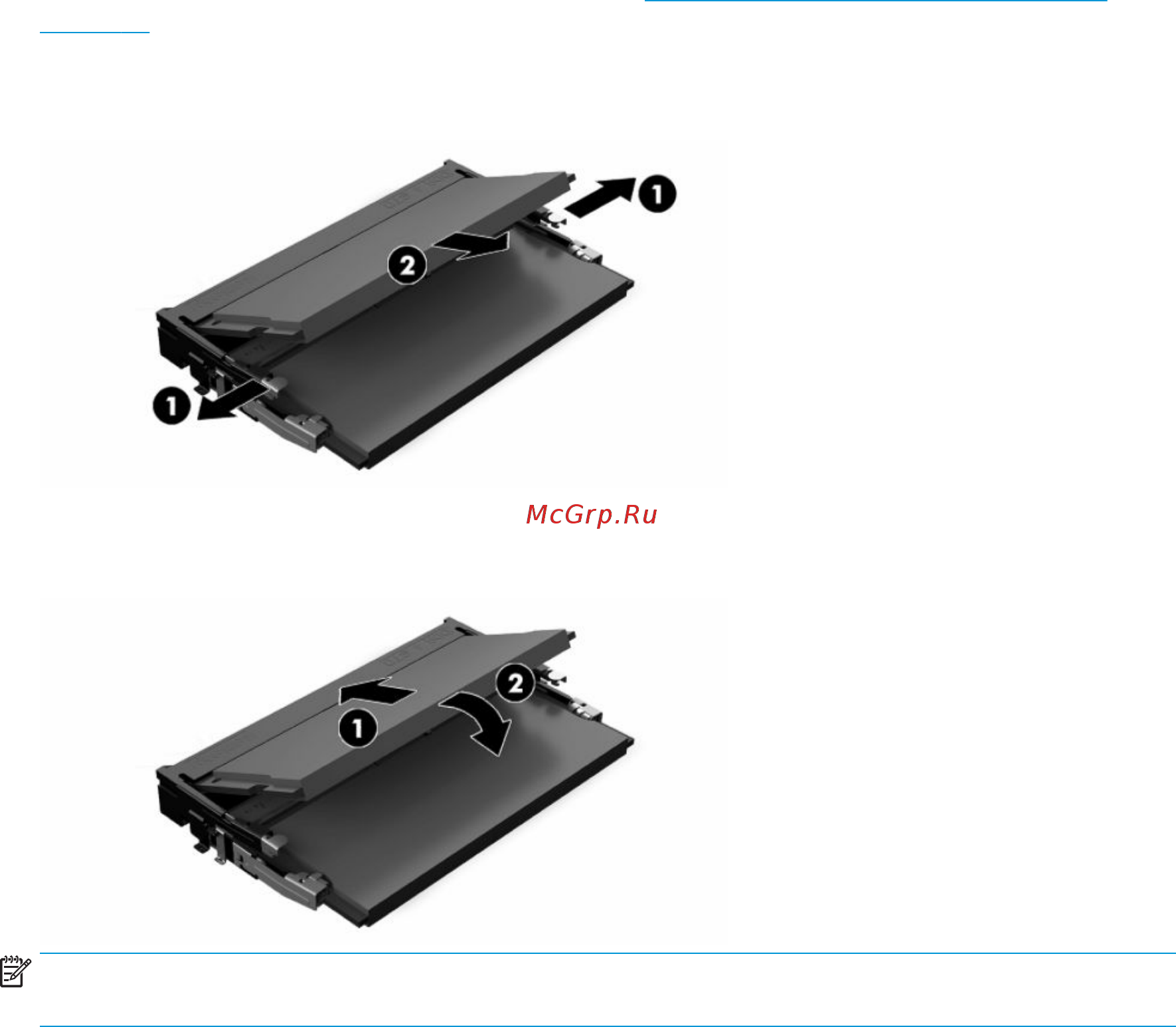 HP ProOne 440 G5 9LB35ES [34/52] Установка модулей памяти