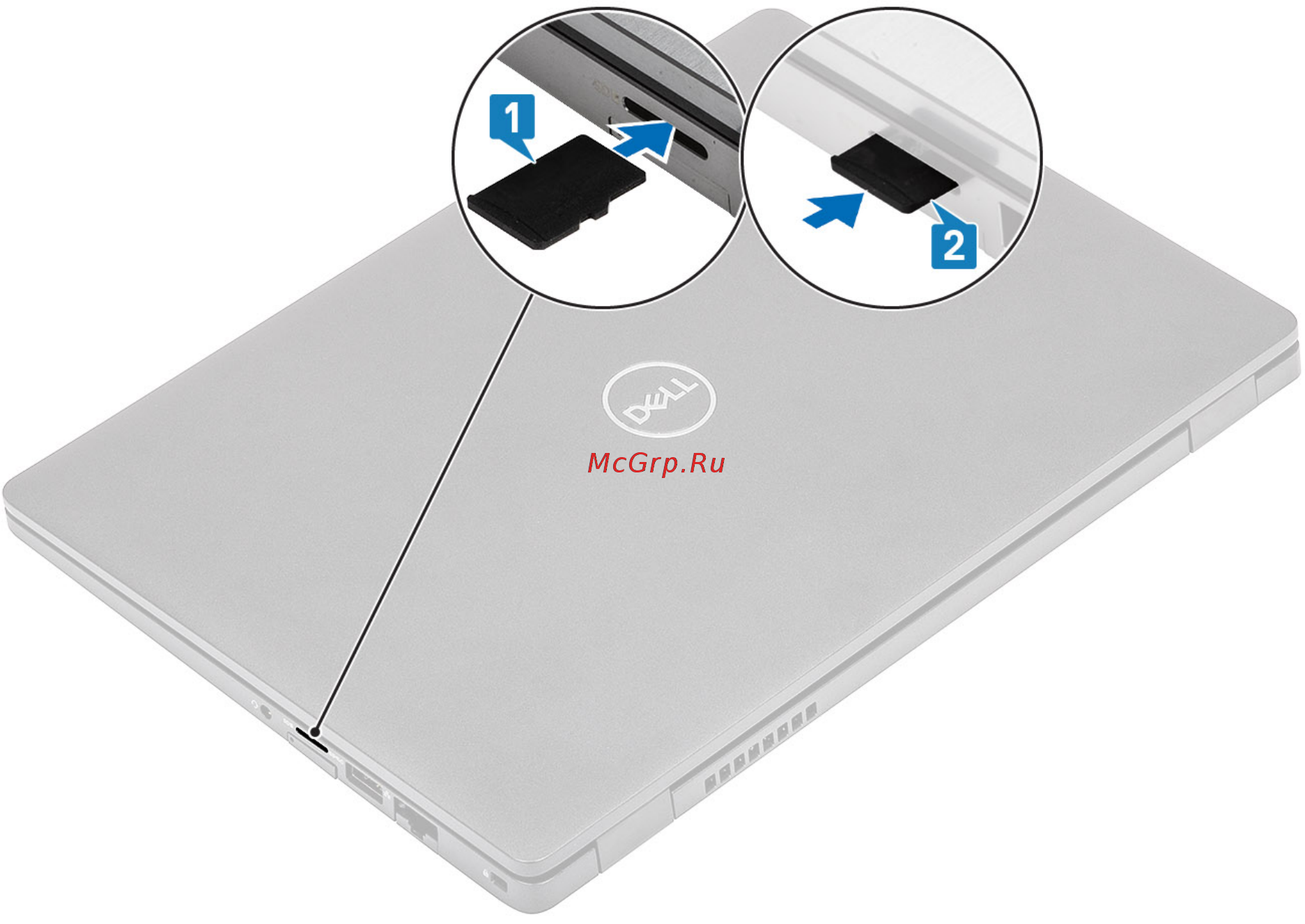 Dell Latitude 5300-2880 [21/120] Лоток для sim карты