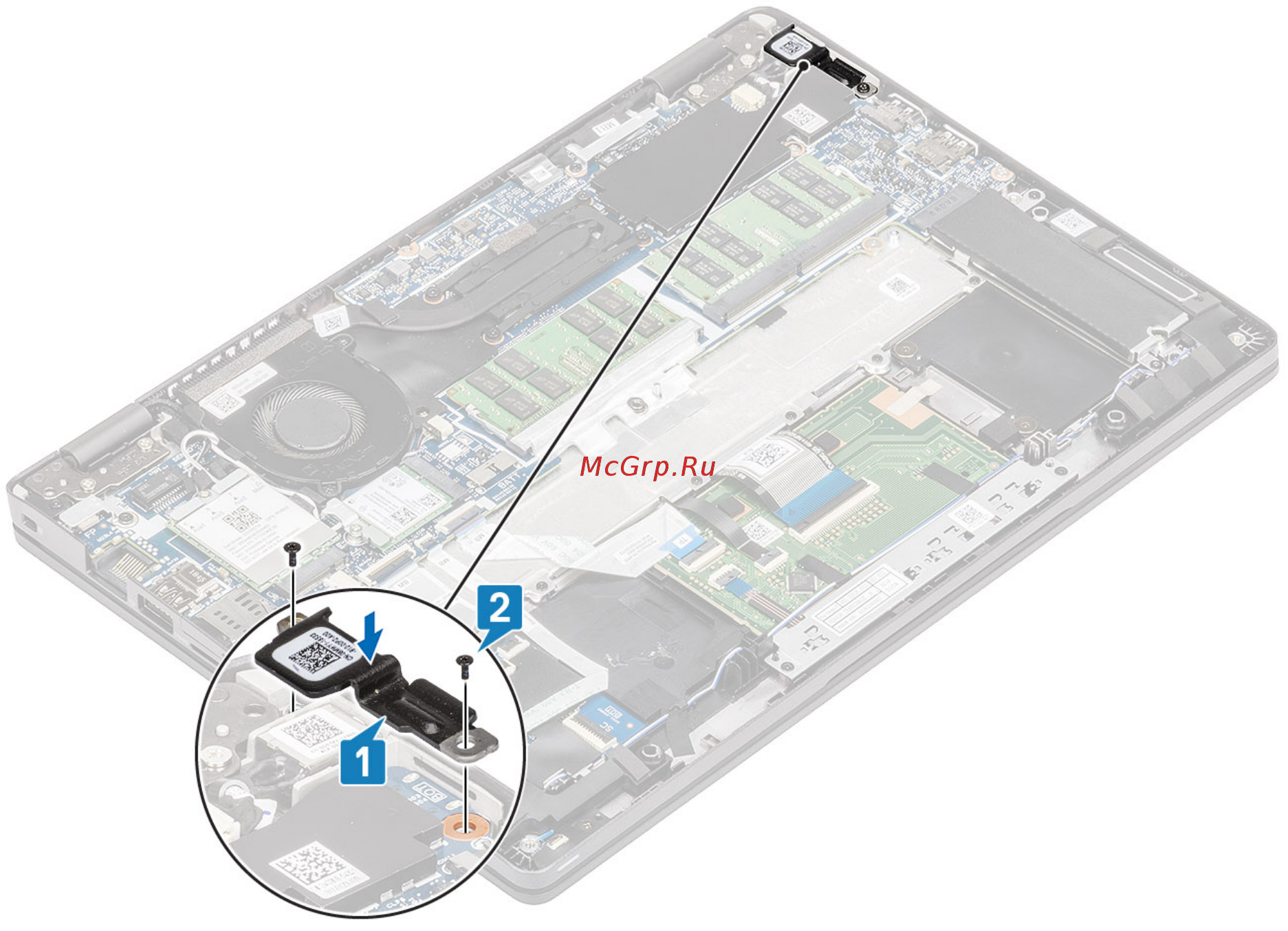 Dell Vostro 5590-7798 [57/120] Плата светодиодных индикаторов