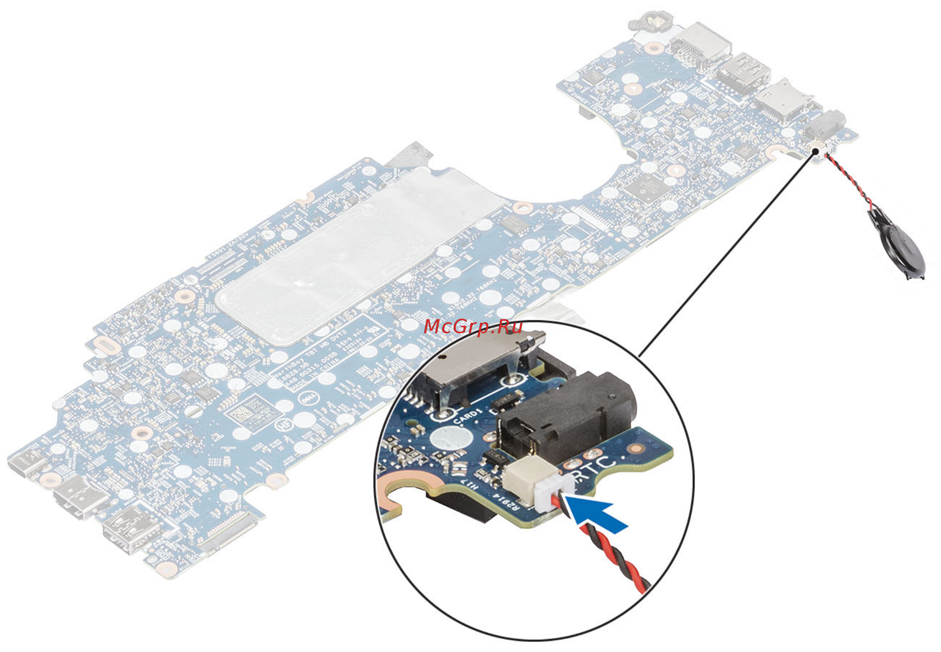 Dell Latitude 5300-2880 [78/120] Снятие дисплея в сборе