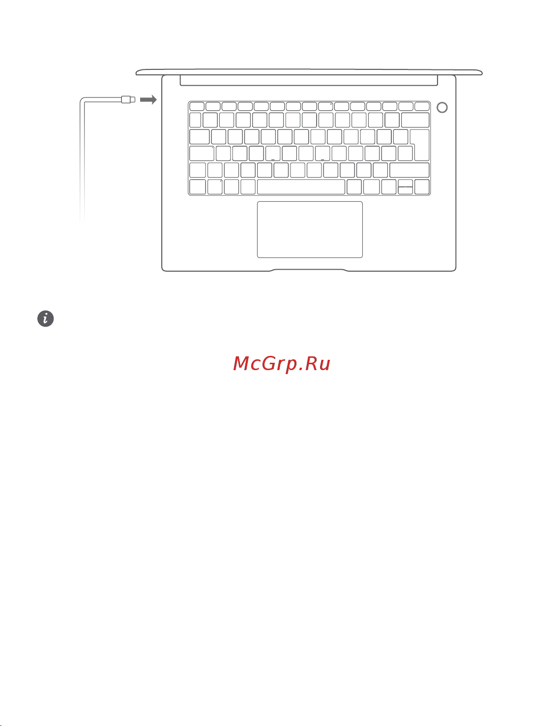Huawei MateBook D 14 NbB-WAH9 Space Grey [215/297] A számítógép töltése