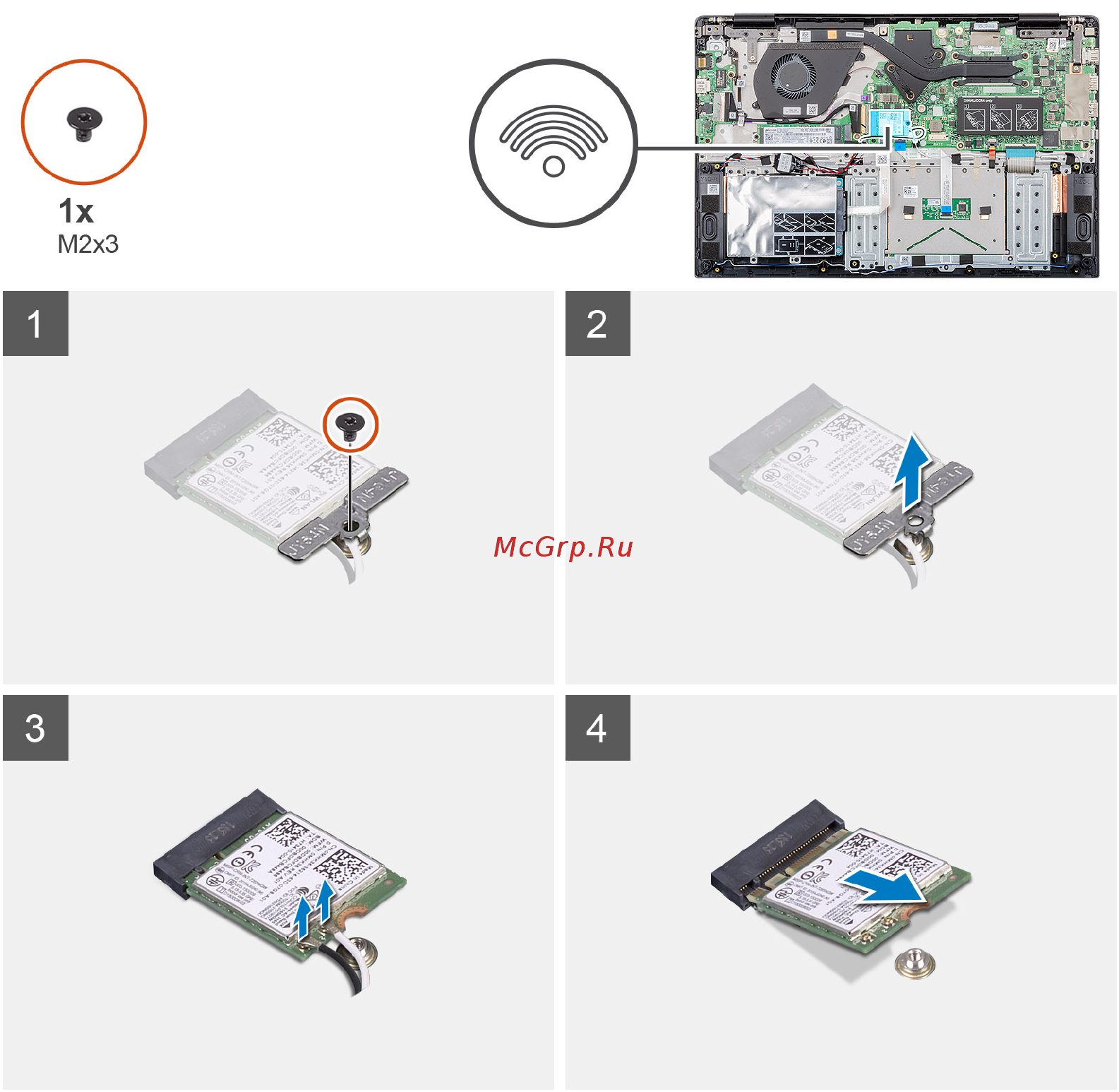 Dell Vostro 5590-7774 [27/84] Установка платы wlan