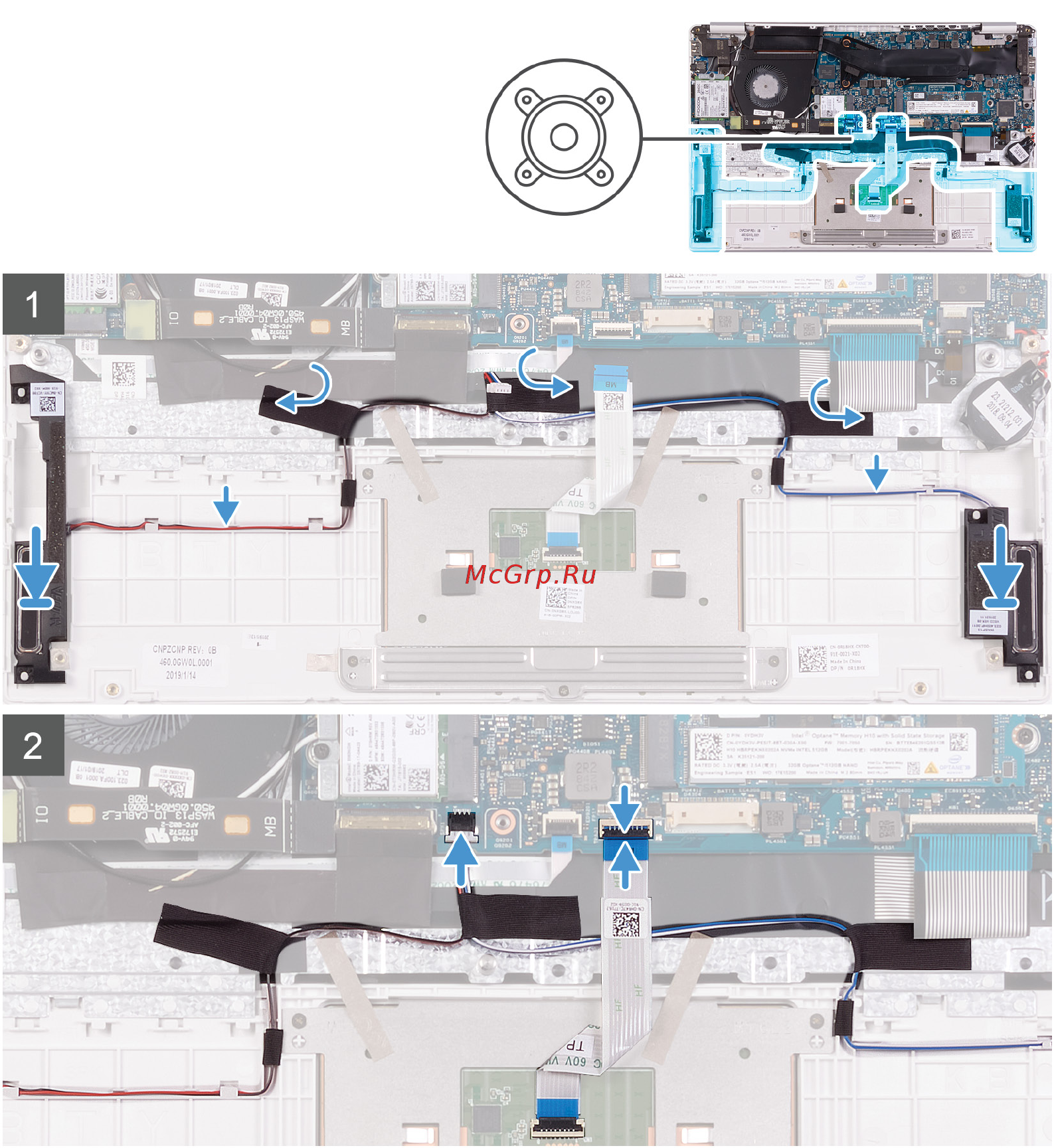 Dell Vostro 5391-4148 [28/79] Извлечение платы wlan