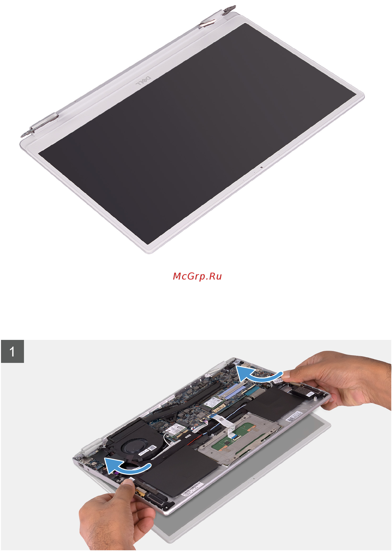 Dell Vostro 5391-4148 [36/79] Установка дисплея в сборе