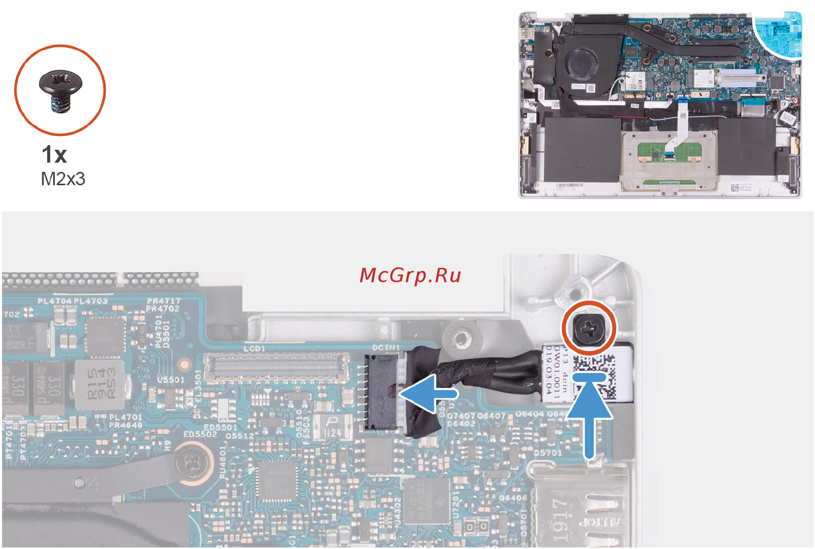 Dell Vostro 5391-4148 [39/79] Снятие платы ввода вывода