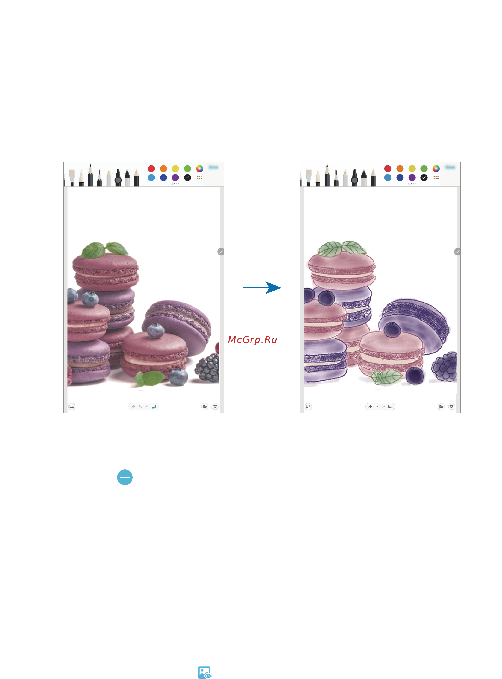 Samsung Galaxy Tab S6 Lite Wi-Fi 64GB Oxford Gray (SM-P610) [120/187] Рисование на фото