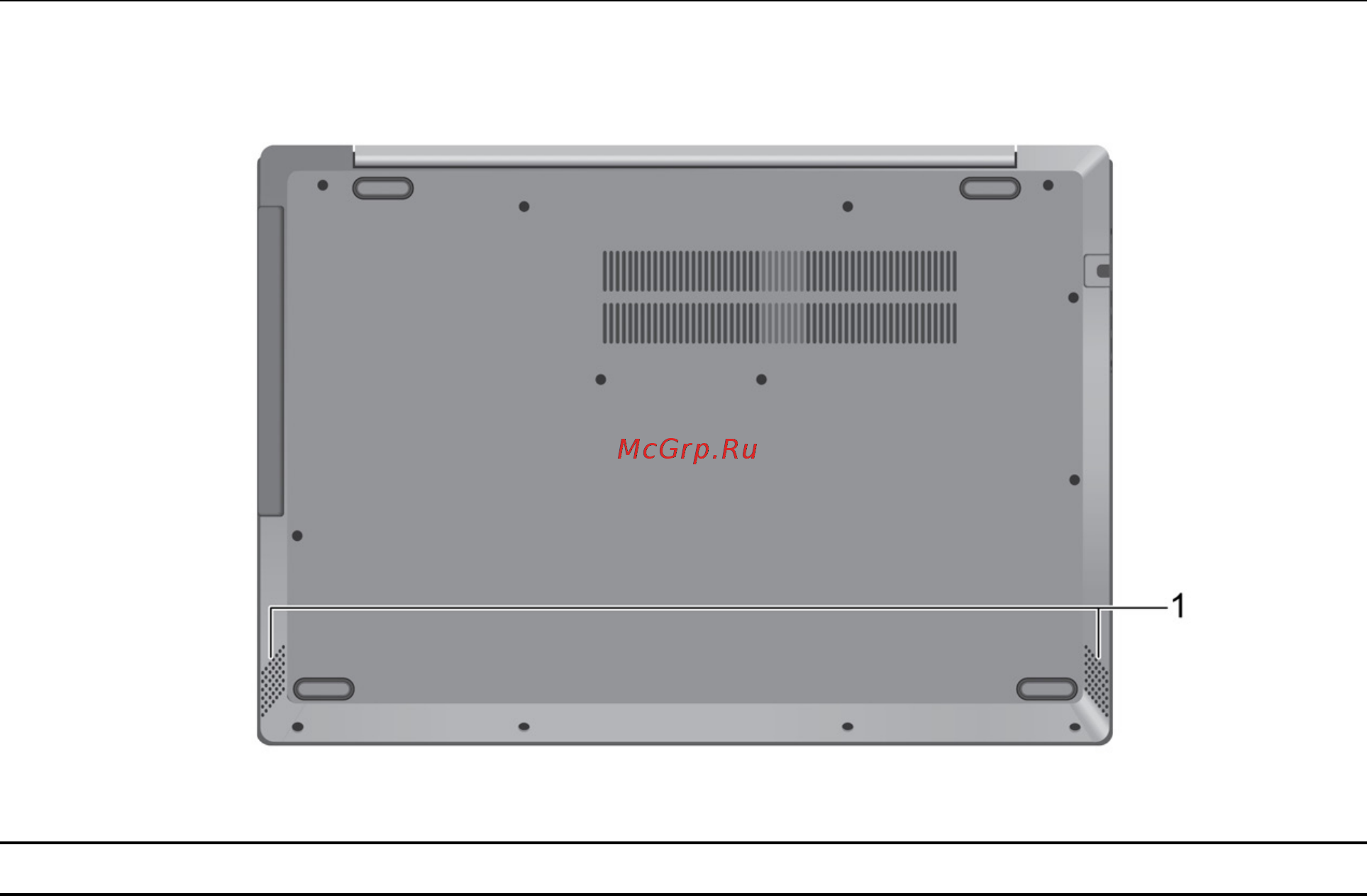 Lenovo IdeaPad L3 15IML05 [12/70] Вид снизу