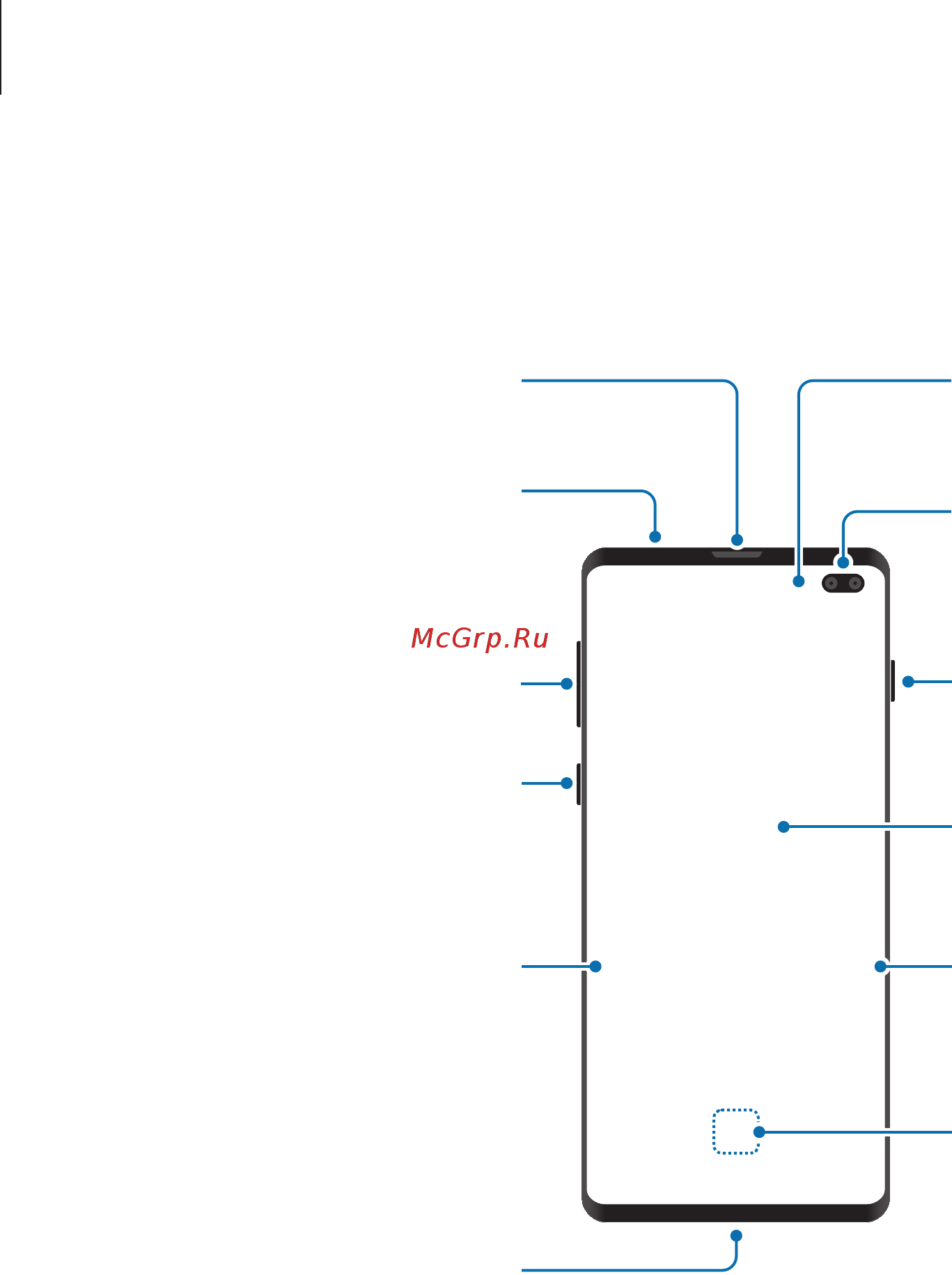 Samsung Galaxy S10+ 128GB Black Ceramic (SM-G975F/DS) [12/263] Внешний вид устройства