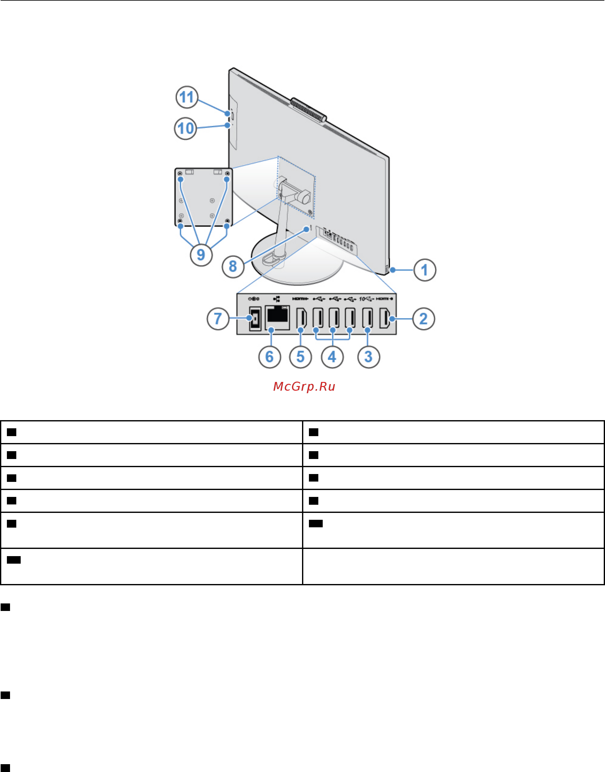 Lenovo V530-24ICB AIO (10UW00GFRU) [7/70] Вид сзади