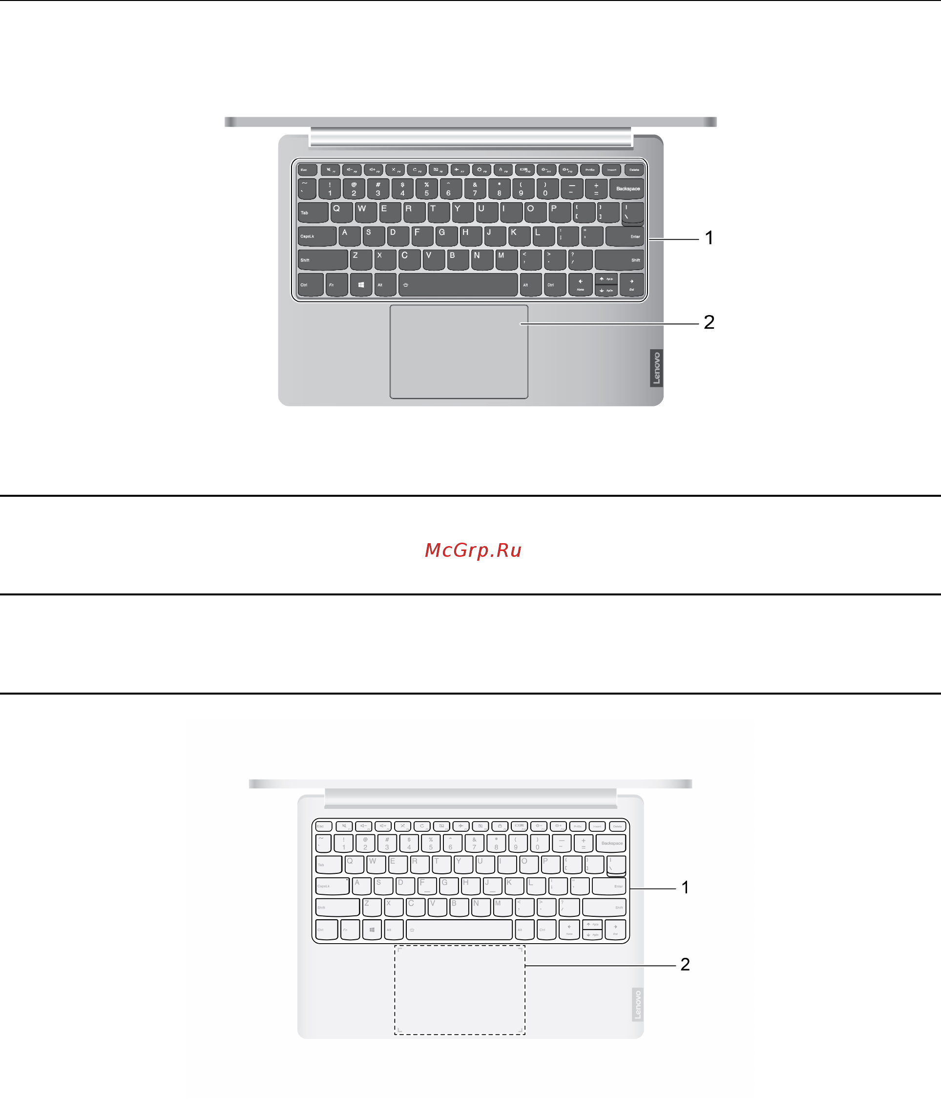 Lenovo IdeaPad S540-13IML (81XA002PRU) [8/70] Вид основания