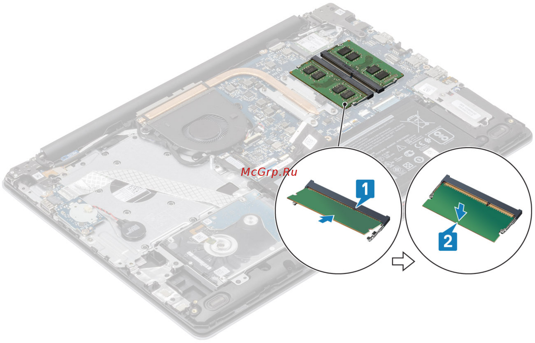 Dell Vostro 3591-6333 [20/92] Плата wlan