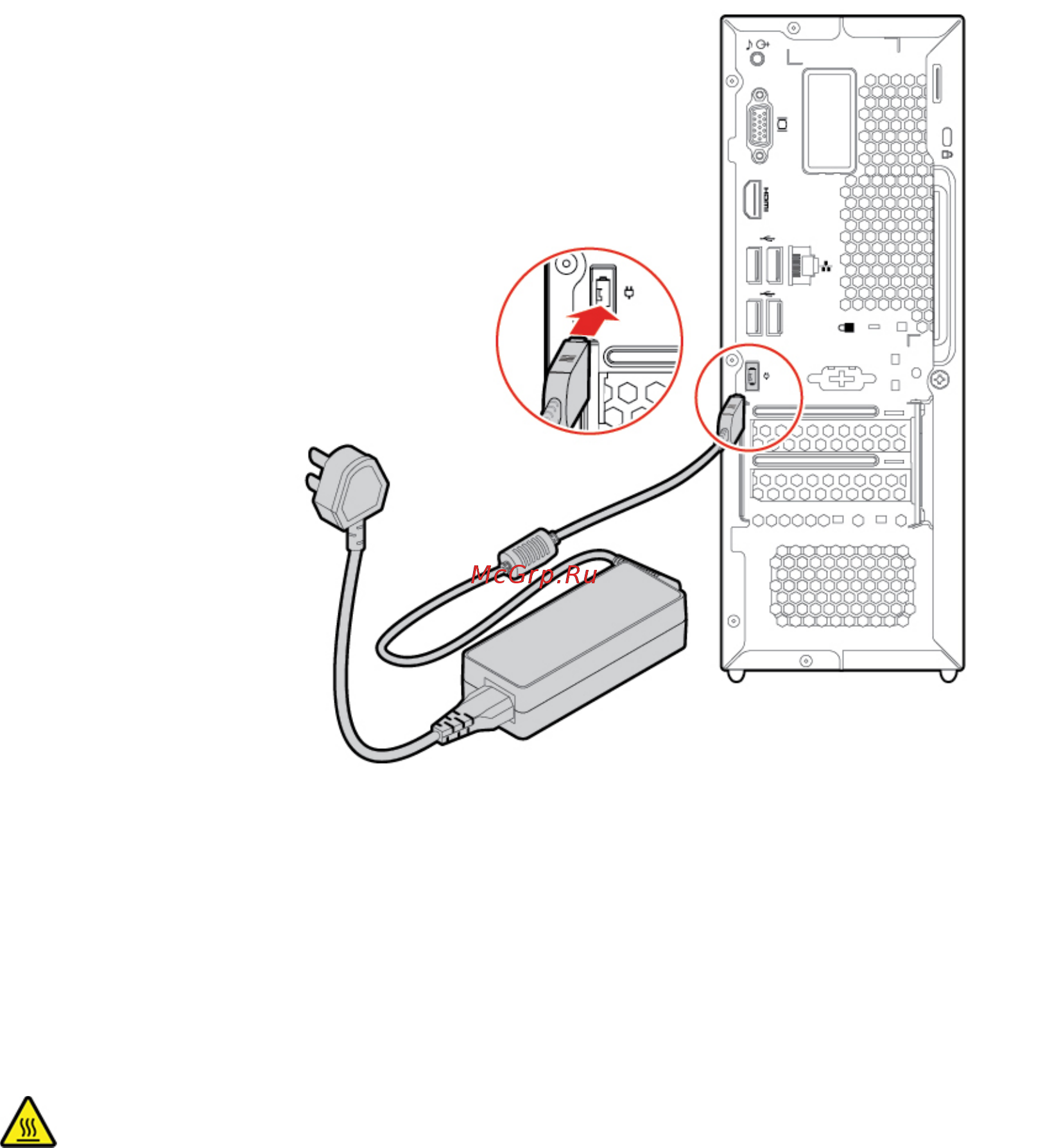 Lenovo IdeaCentre 3 07ADA05 (90MV006GRS) [41/132] Кожух компьютера