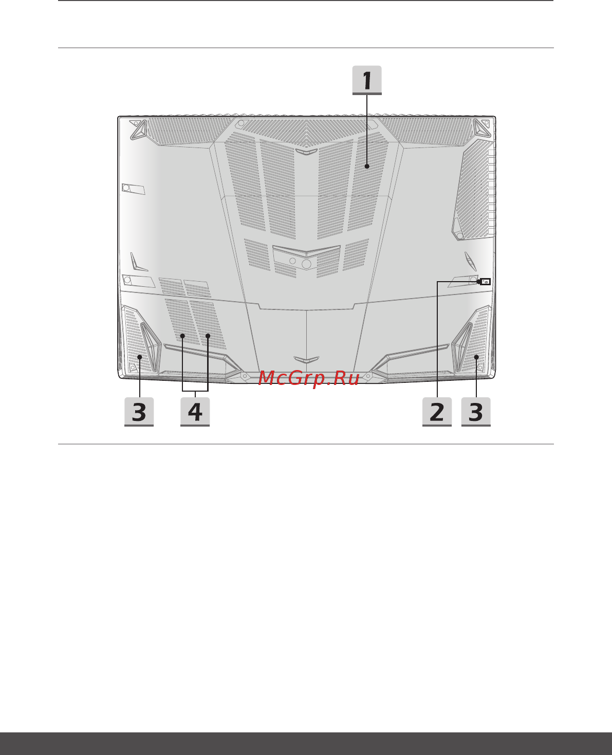 MSI Bravo 15 A4DDR-299RU [19/60] Вид снизу