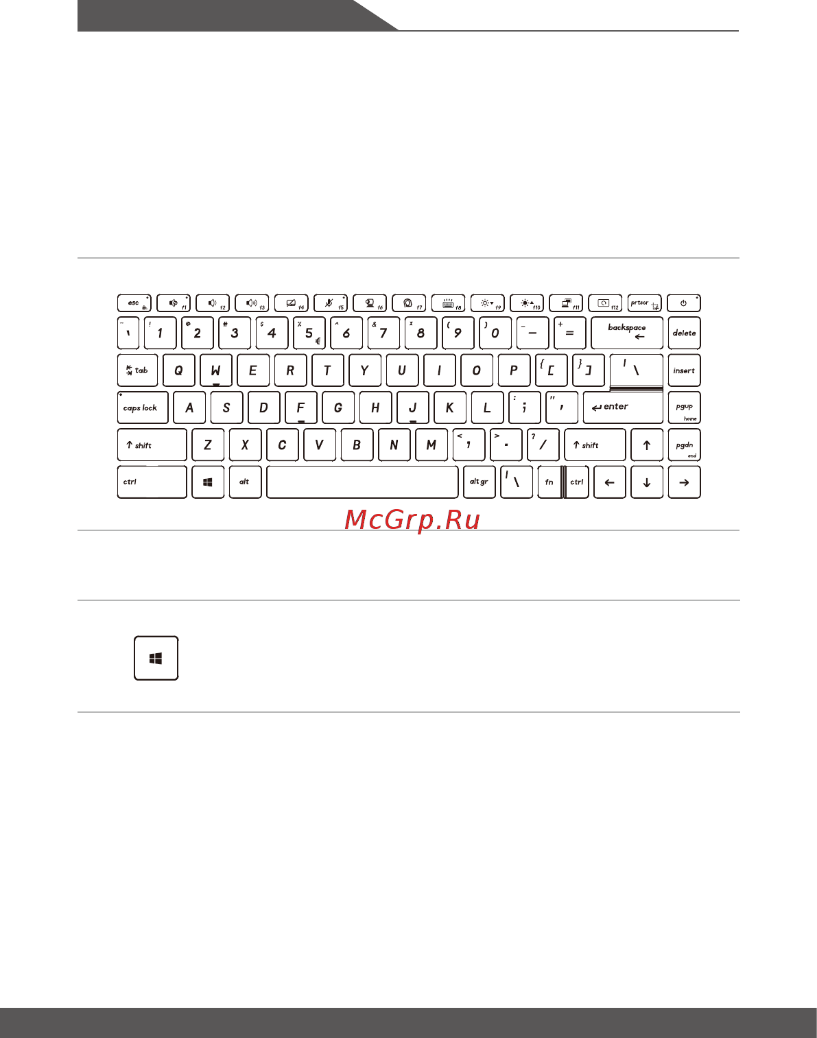 MSI Modern 14 B10MW-022RU [20/68] Использование клавиатуры