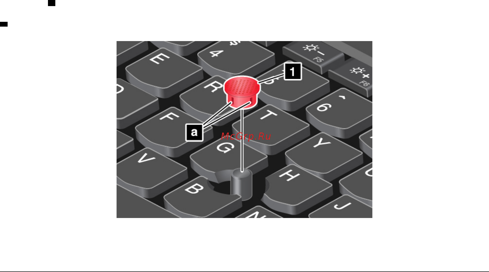 Lenovo ThinkPad X1 Tablet Gen3 (20KJ001PRT) [52/112] Замена колпачка манипулятора
