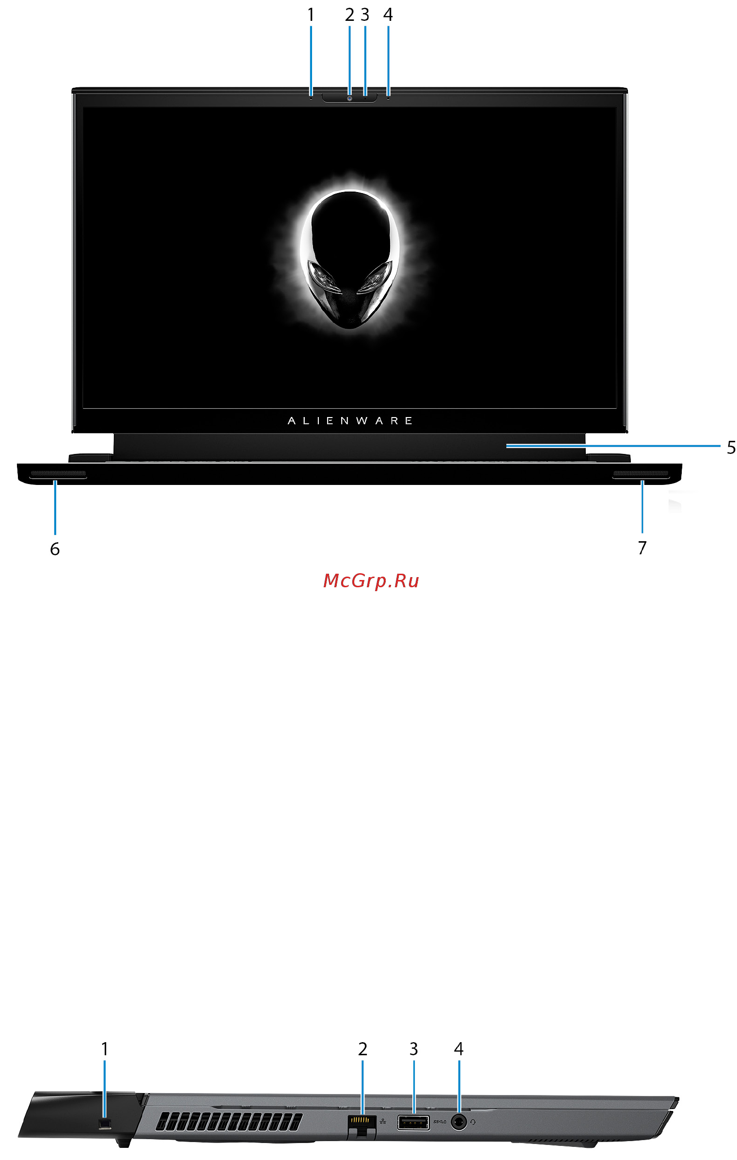 Alienware M15-7557 [5/21] Дисплей