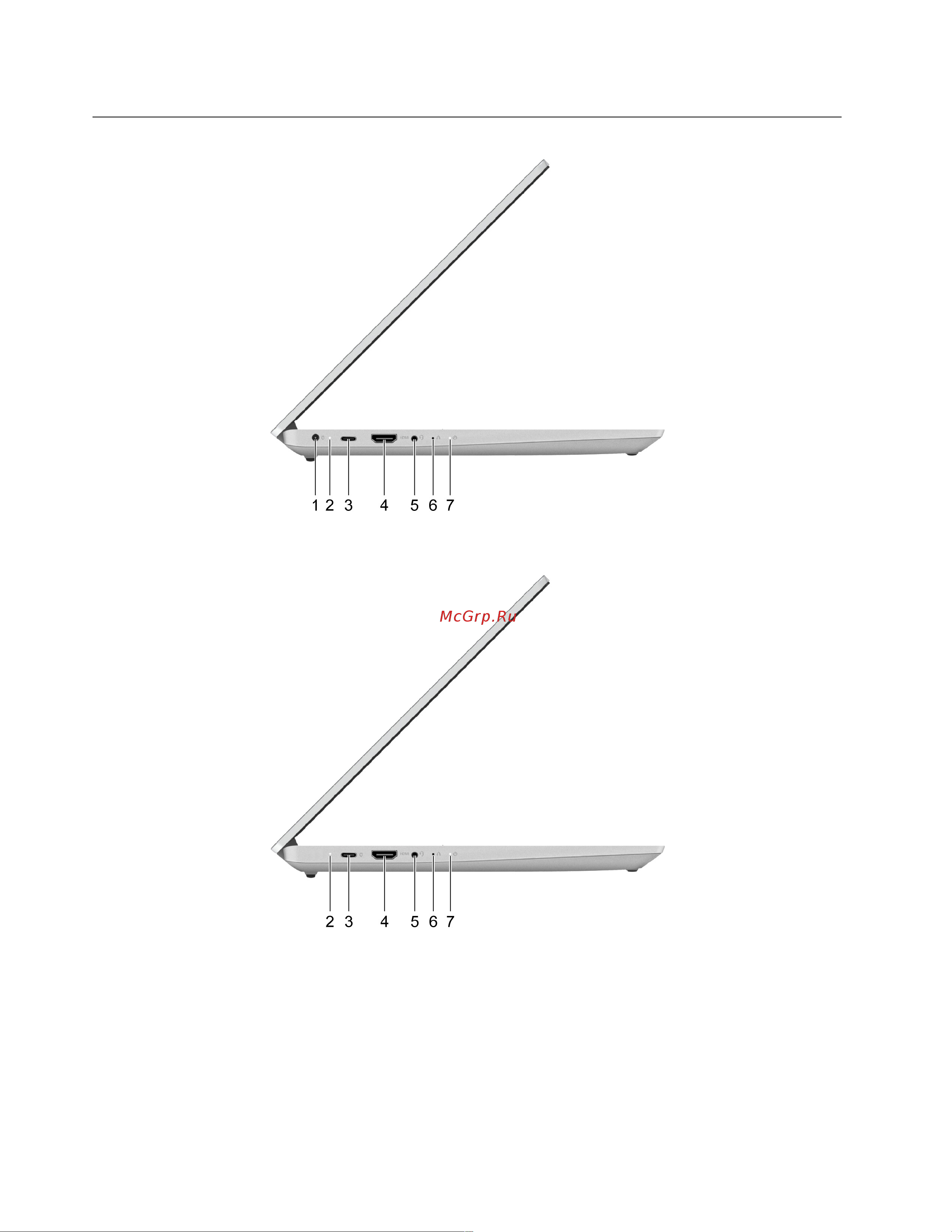 Lenovo IdeaPad 5 14IIL05 (81YH00BDRU) [10/76] Вид слева