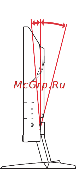 Acer Nitro EI242QRPbiipx [14/34] Регулировка положения экрана