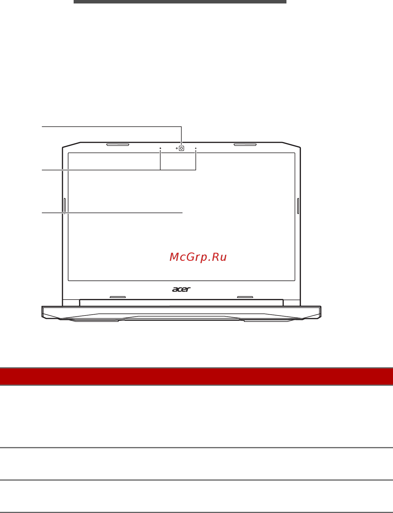 Acer Nitro 5 AN515-55-52Y9 NH.Q7JER.009 [14/105] Знакомство с вашим ноутбуком acer