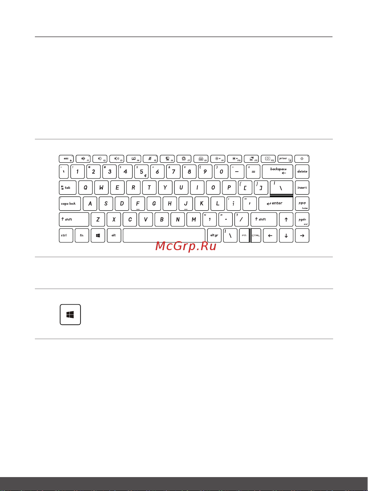 MSI Creator 15 A10UH-427RU [23/72] Использование клавиатуры