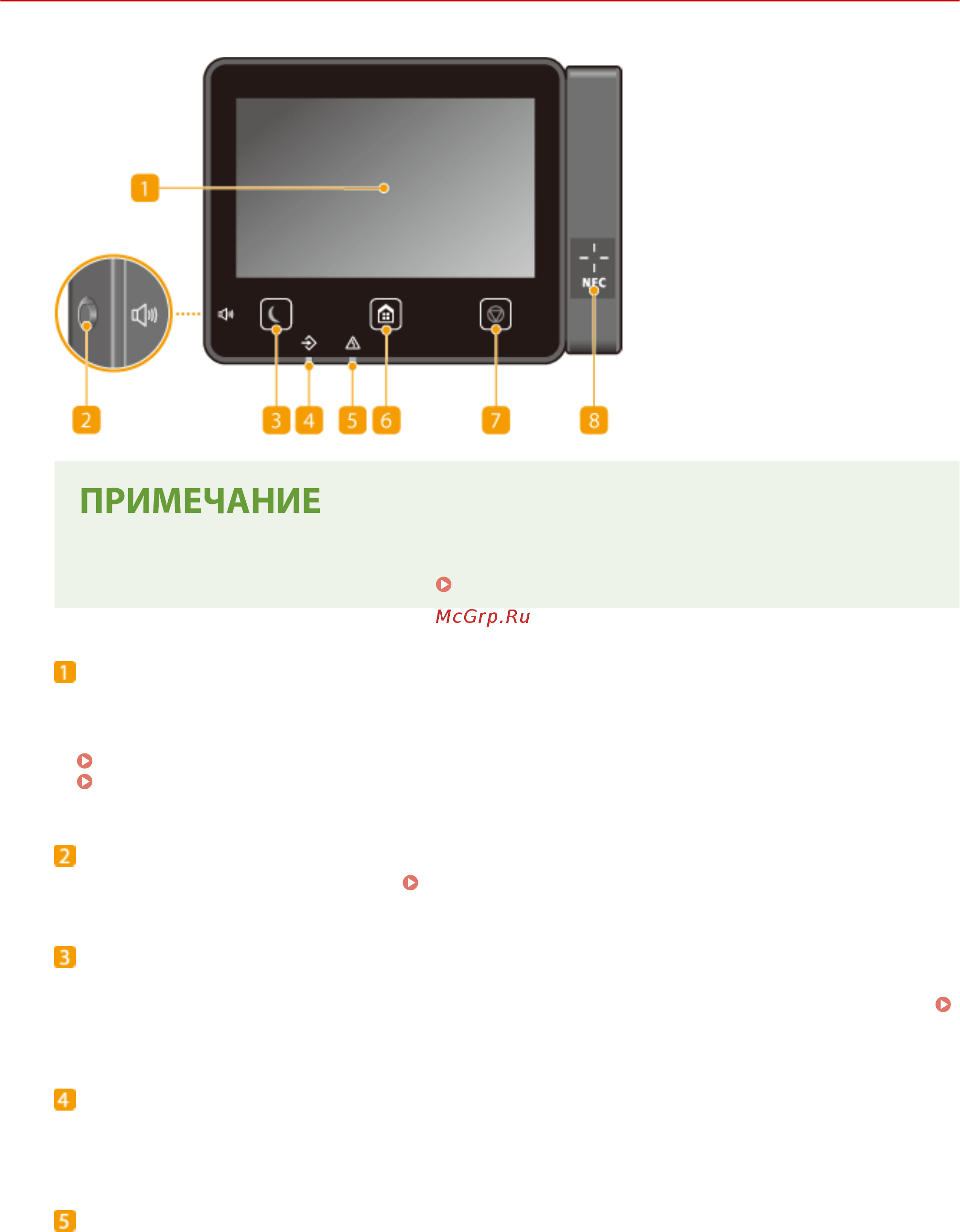 Canon i-SENSYS MF746Cx [127/799] Панель управления