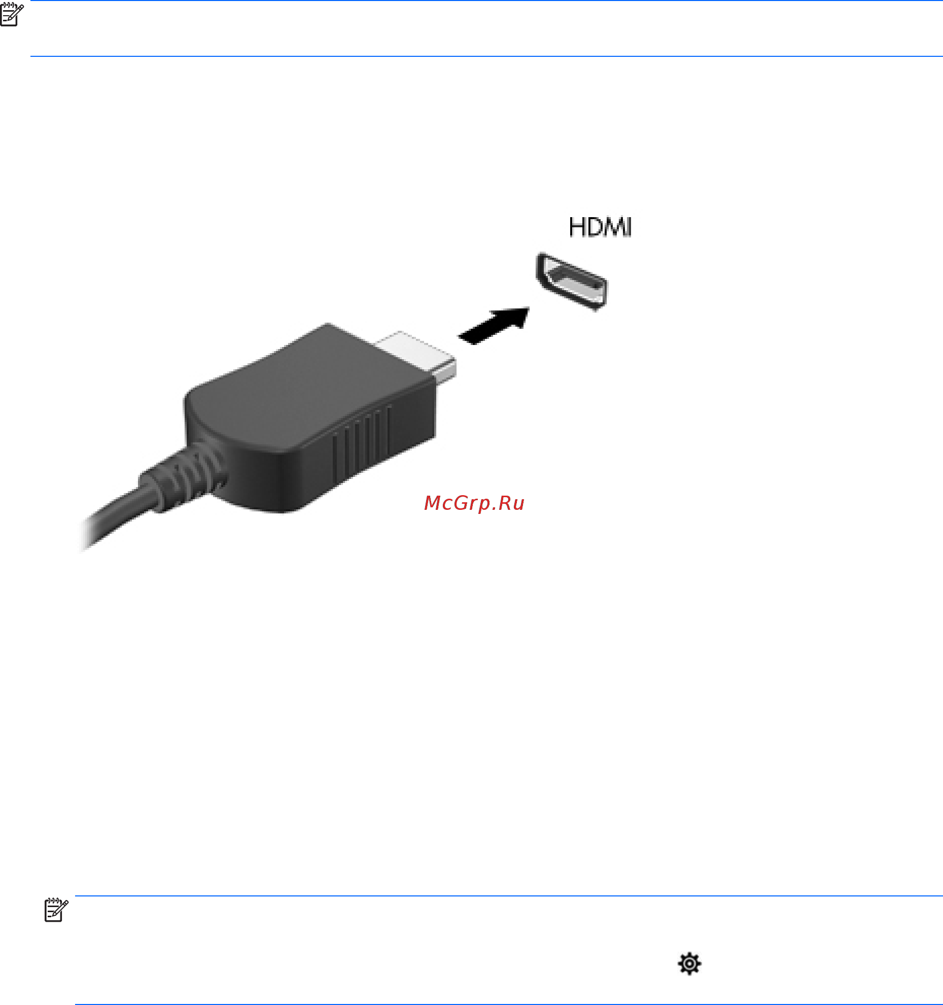 HP 200 G3 3VA45EA [25/63] Подключение видеоустройств с помощью кабеля hdmi только на некоторых моделях