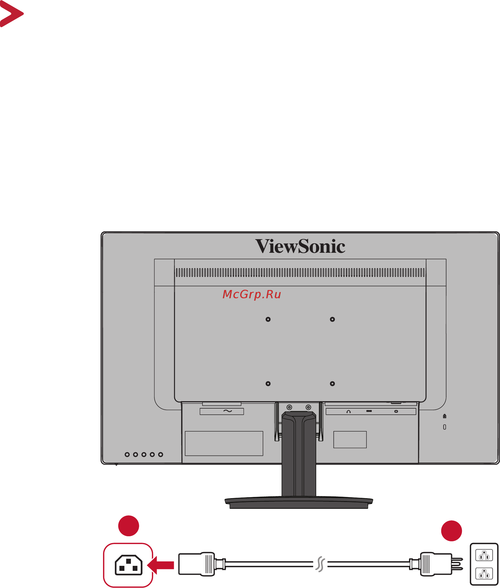Viewsonic VA2718-SH [12/42] Подключение устройств