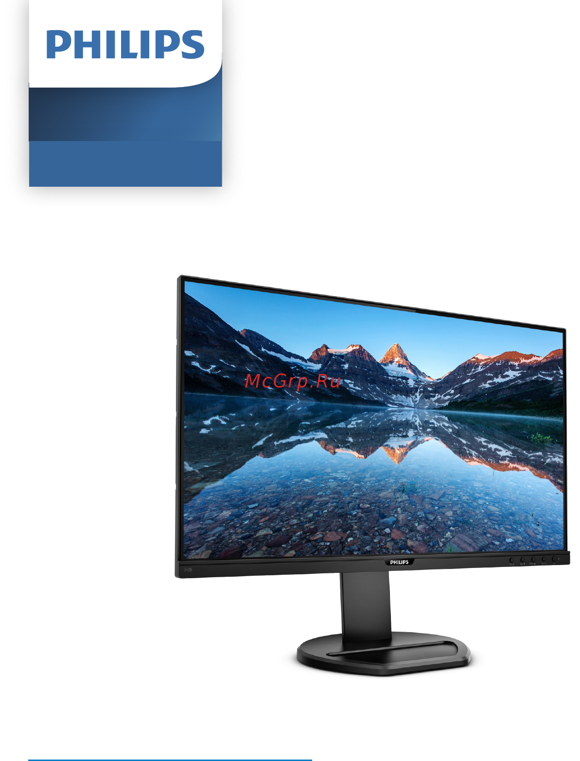 Philips 243B9/00 Инструкция по эксплуатации онлайн