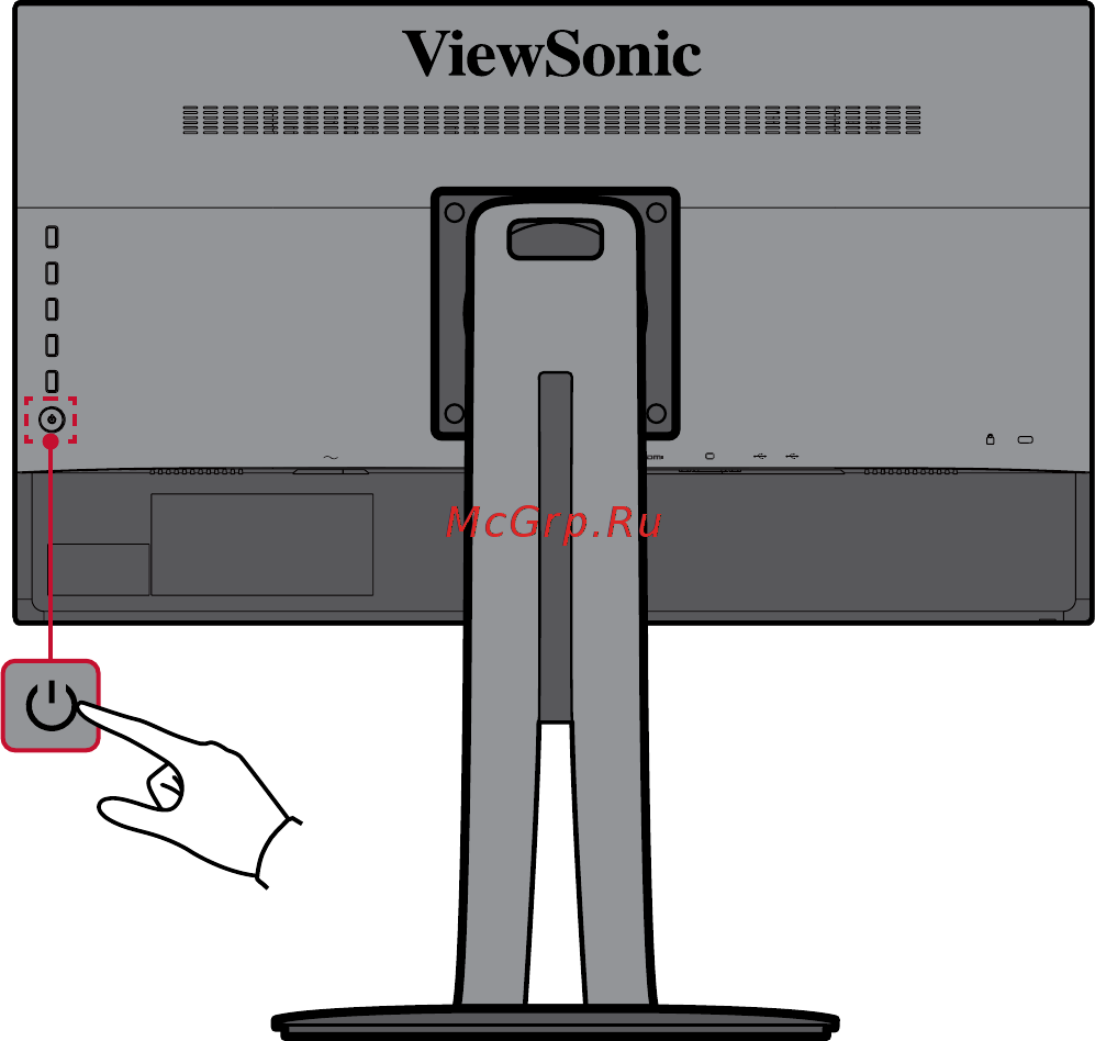Viewsonic VP2458 [23/71] Включение и выключение устройства