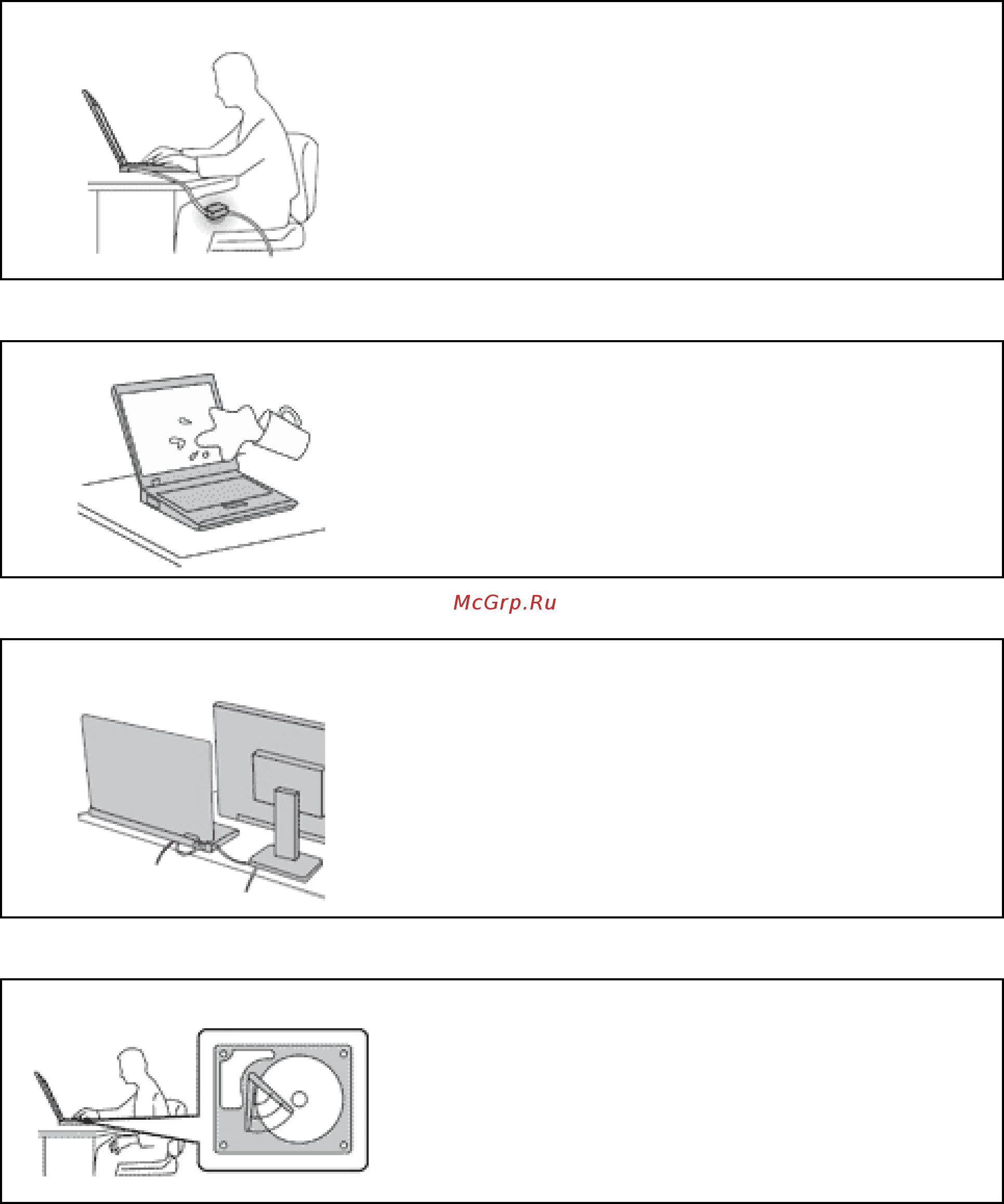 Lenovo Legion 5 15ARH05H (82B10083RU) [6/44] Берегите компьютер от влаги