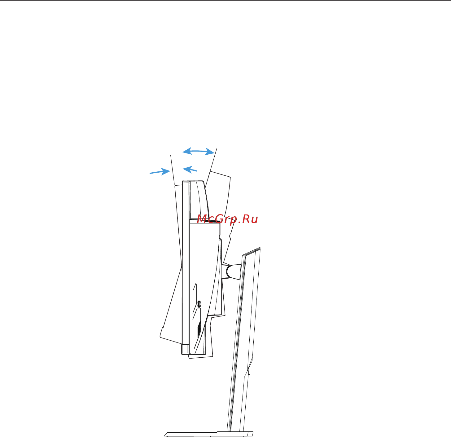 Gigabyte G27QC-EK [20/46] Adjusting_the_viewing_angle