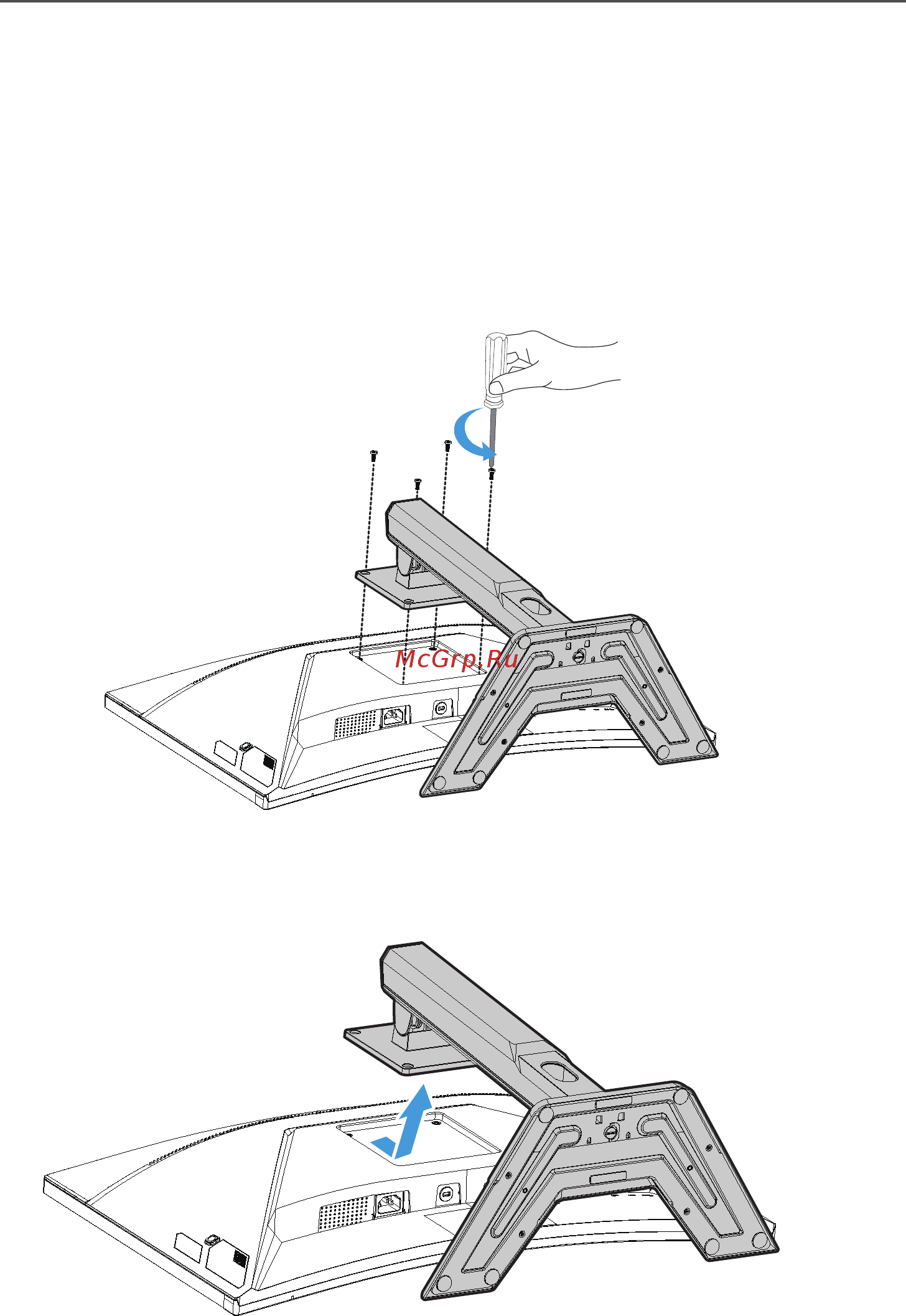 Gigabyte G27QC A-EK [22/46] Installing_a_wall mount_bracket_ optiona