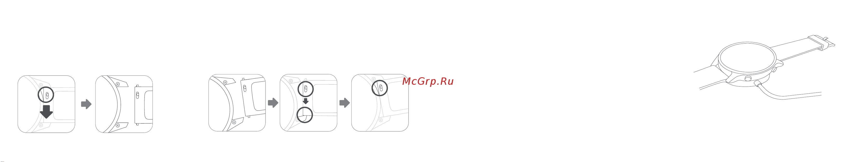 Xiaomi Mi Watch (Beige) (BHR4723GL) [46/68] Loskoppelen