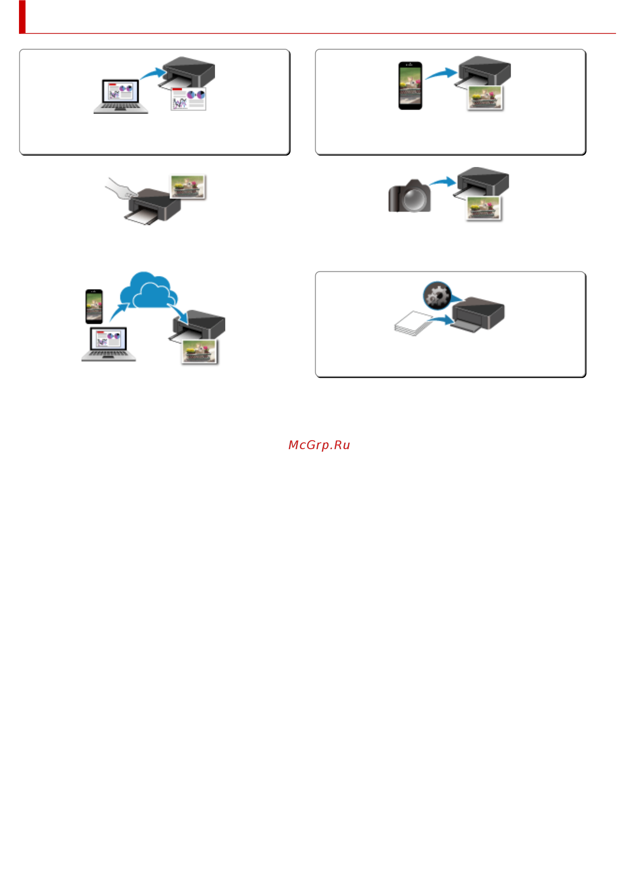 Canon PIXMA G3420 MegaTank [207/443] Печать