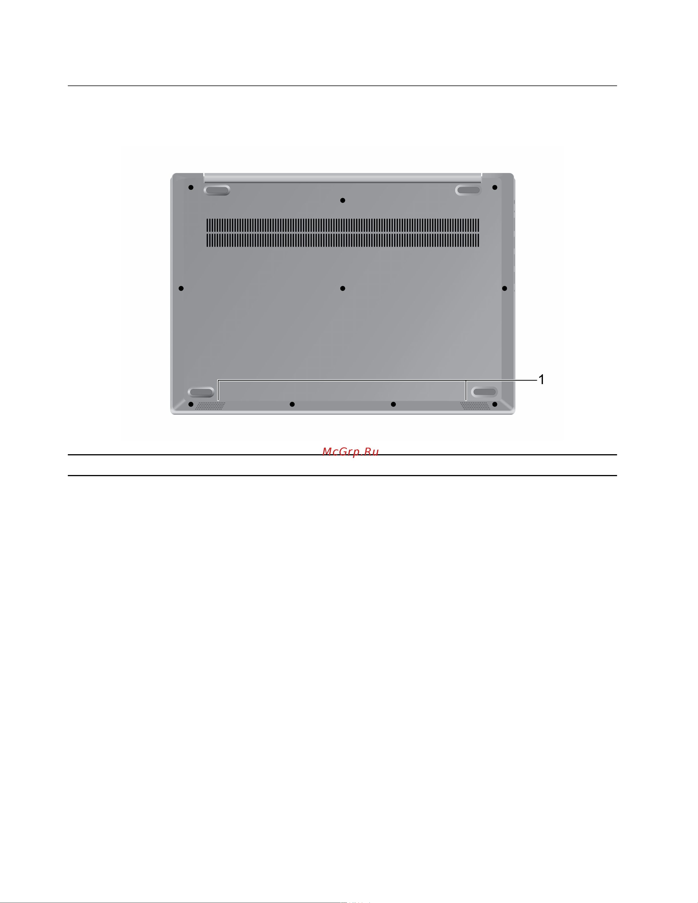 Lenovo IdeaPad 3 14IML05 81WA00G0UE [12/70] Вид снизу