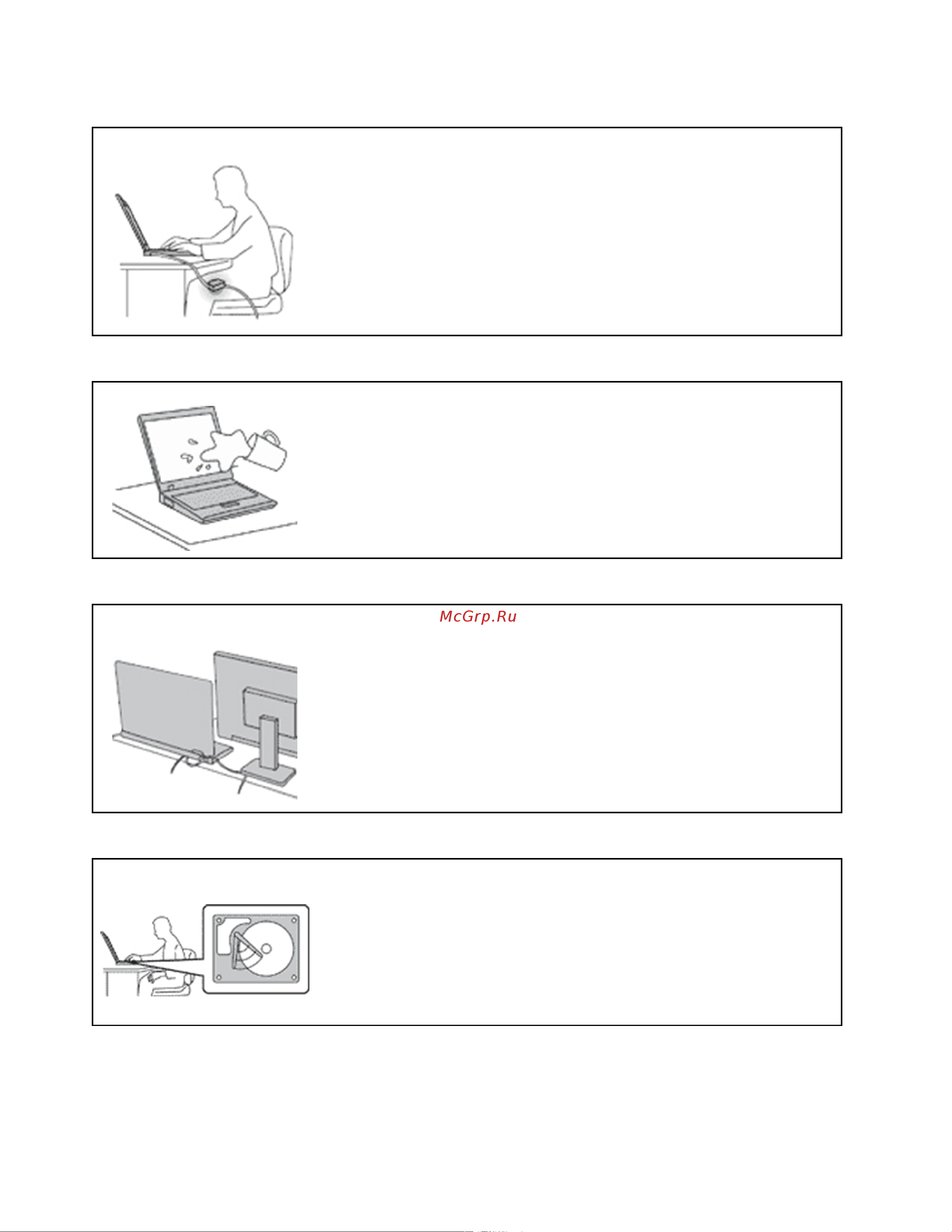 Lenovo IdeaPad 3 15ADA05 (81W1004WRK) [36/70] Берегите компьютер от влаги