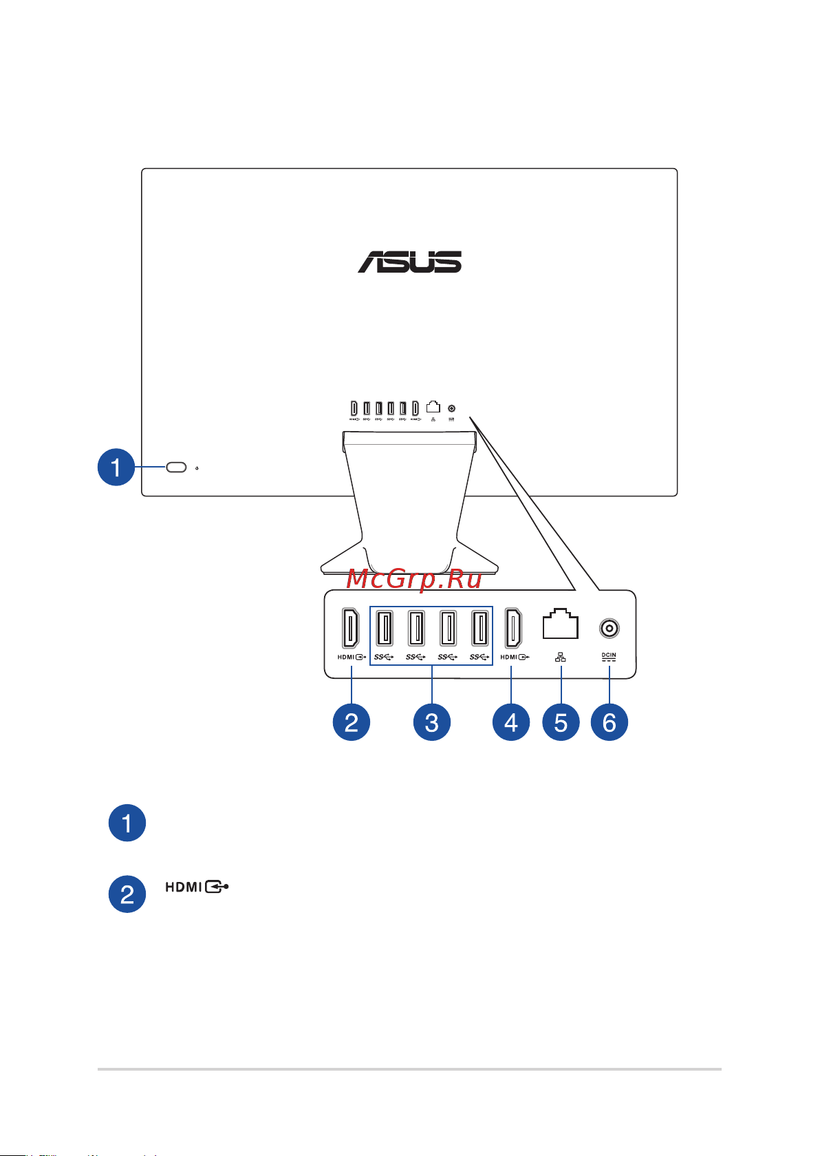 Asus Vivo A6521EAK-WA001W 90PT02T1-M00D50 [19/66] Вид сзади