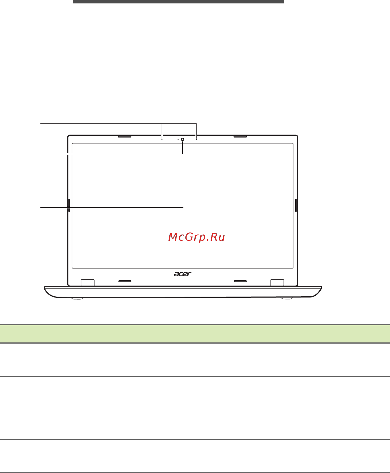 Acer Aspire 5 A515-56-36UT NX.AAS2A.001 [14/101] Накомство с вашим ноутбуком