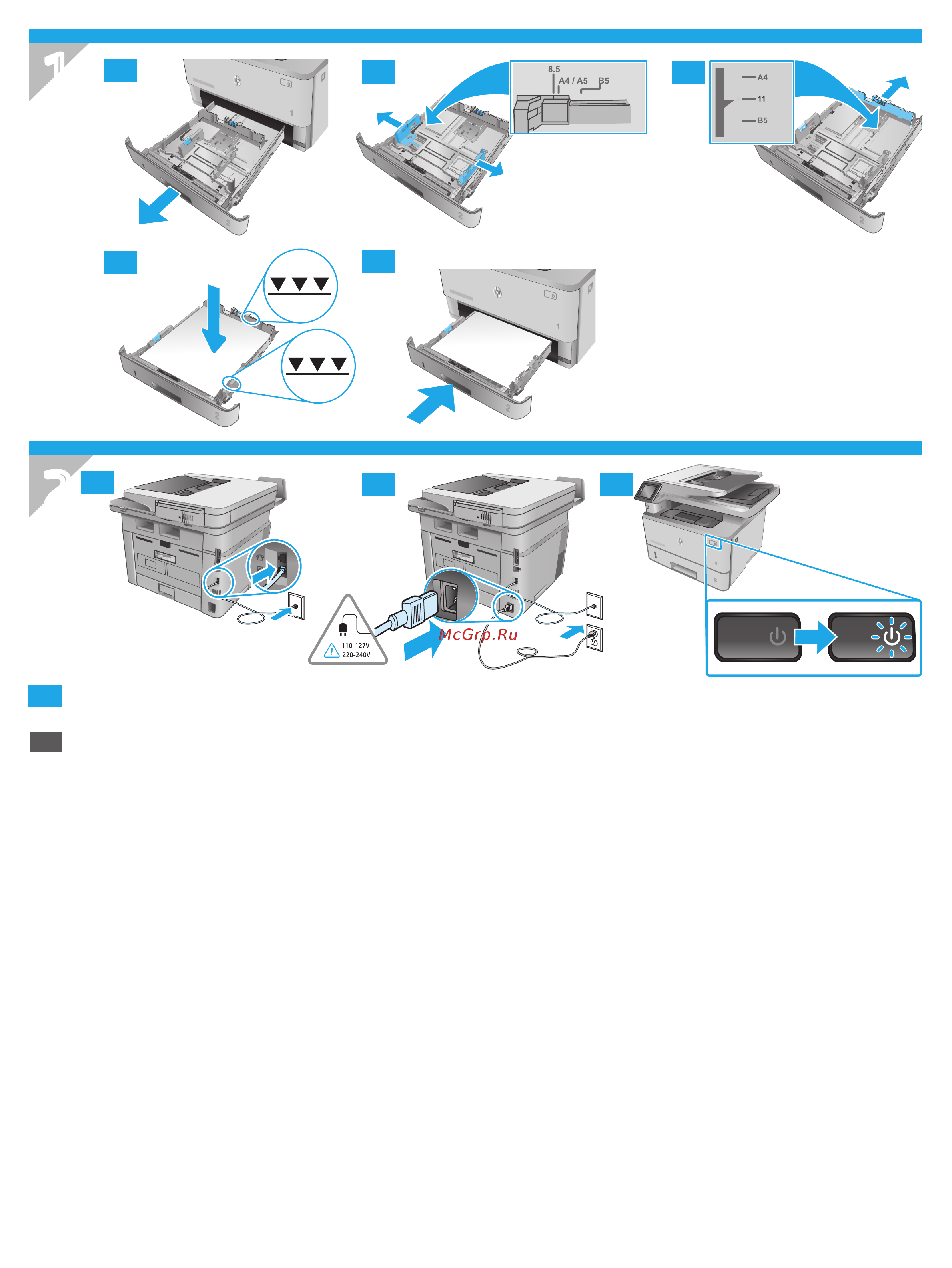 HP LaserJet Pro MFP M428fdw Инструкция по эксплуатации онлайн [2/12] 569643