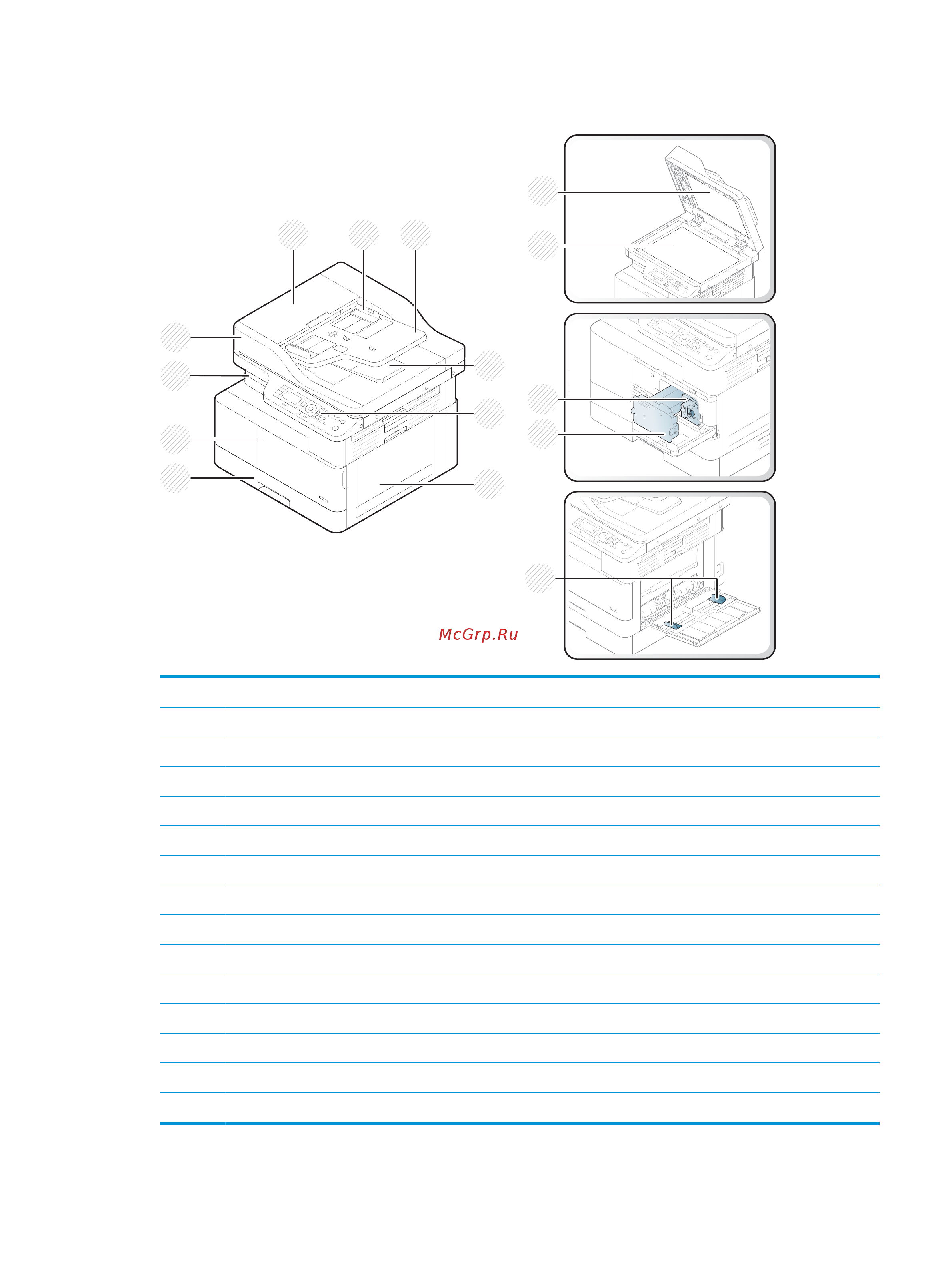 HP LaserJet MFP M442dn (8AF71A) [19/160] Вид спереди