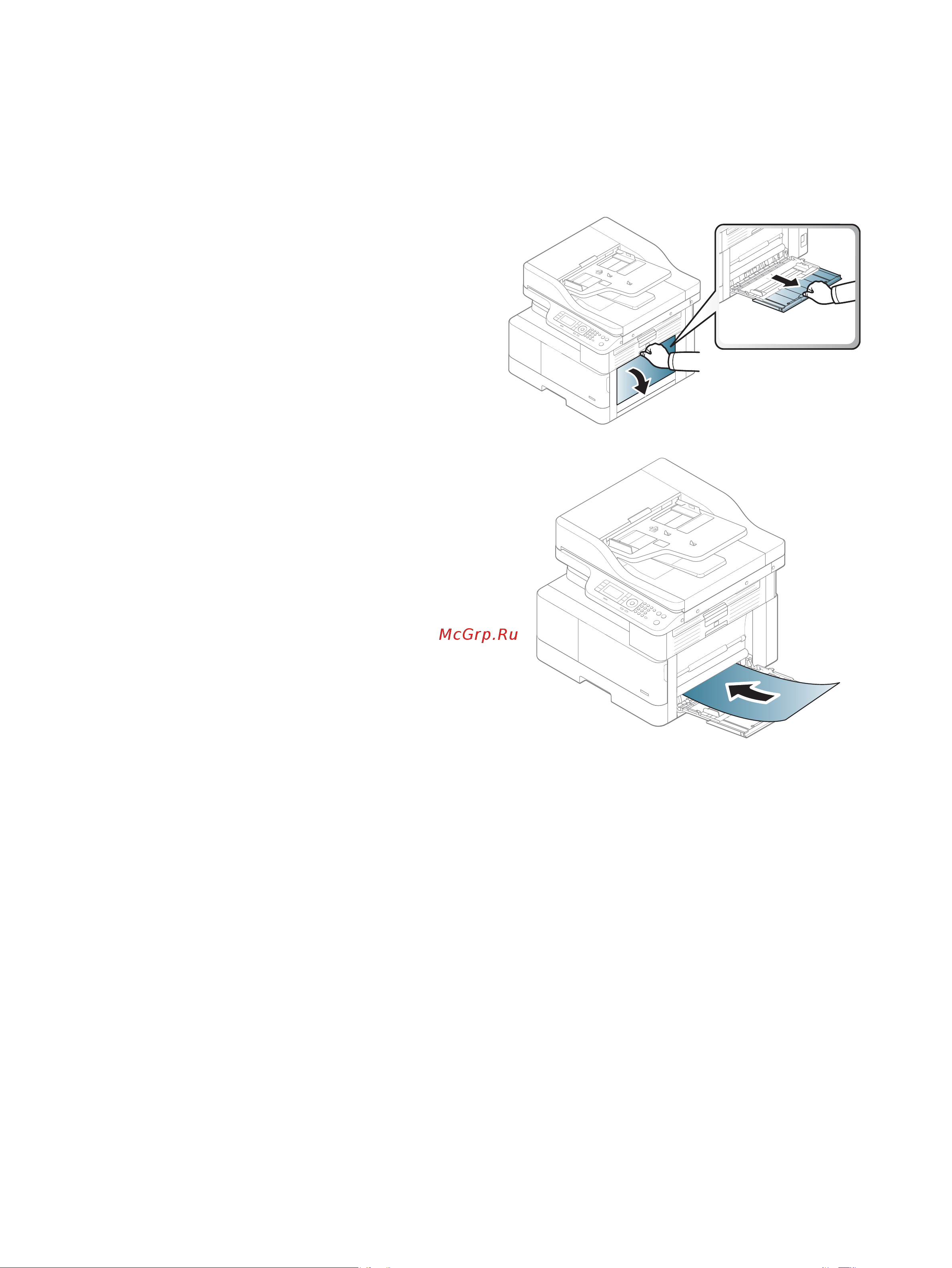 HP LaserJet MFP M442dn (8AF71A) [40/160] Многоцелевой лоток 1