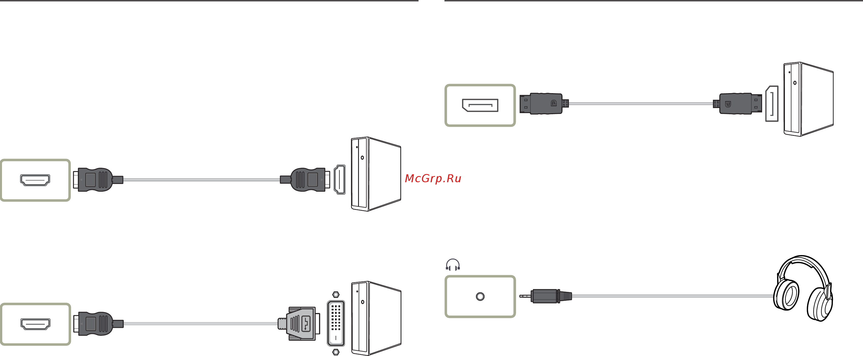 Samsung Odyssey G5 C34G55TWWI [15/39] Hdmi in