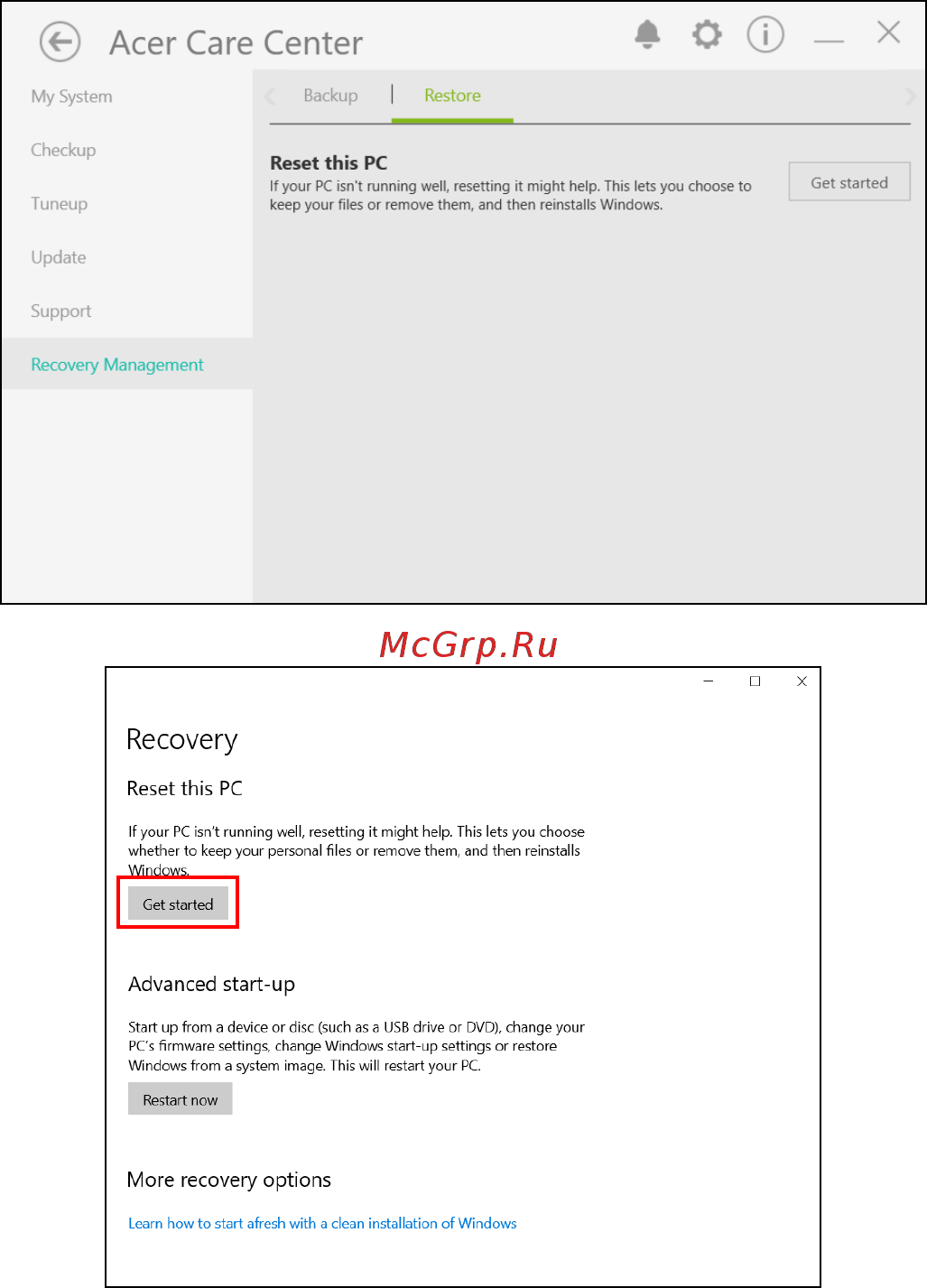 Acer Aspire A515-54(G) (K) (KG) Инструкция по эксплуатации онлайн [33/98] 708522