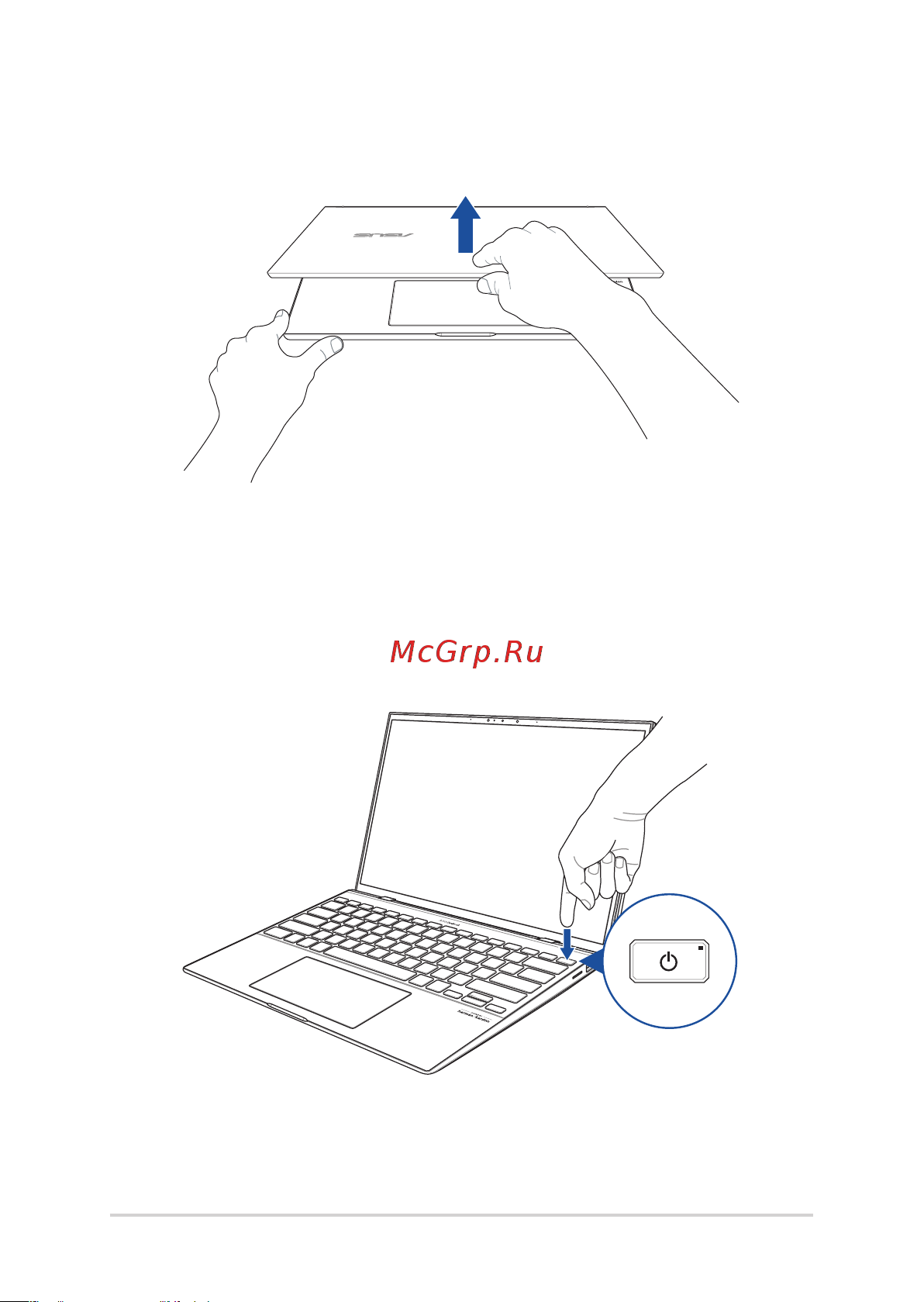 Asus ZenBook S UX393EA-HK007T с платформой Intel Evo [28/98] Откройте крышку