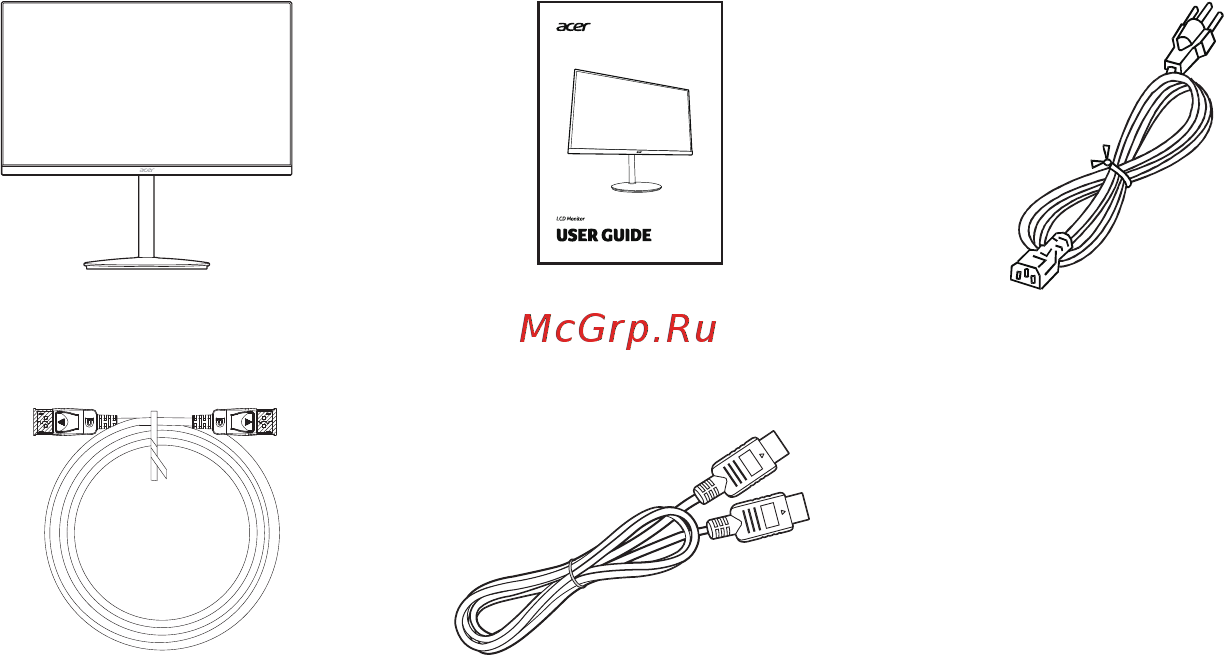 Acer Gaming Nitro XV242YPbmiiprx [11/34] Распаковка
